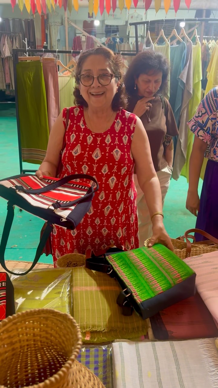 Bangalore, we’re here for just 3 more days! ✨
Don’t miss the opportunity to explore our handcrafted collections at Dastkar Bazaar.
📍 Jayamahal Palace, Bangalore
📅 Till 4th June
⏰ 10:00 AM – 8:00 PM
We would love to meet you, share our story, and showcase the beautiful work of our artisans and weavers from Manipur.
See you at the Makon Home stall! ❤️
A - 47
