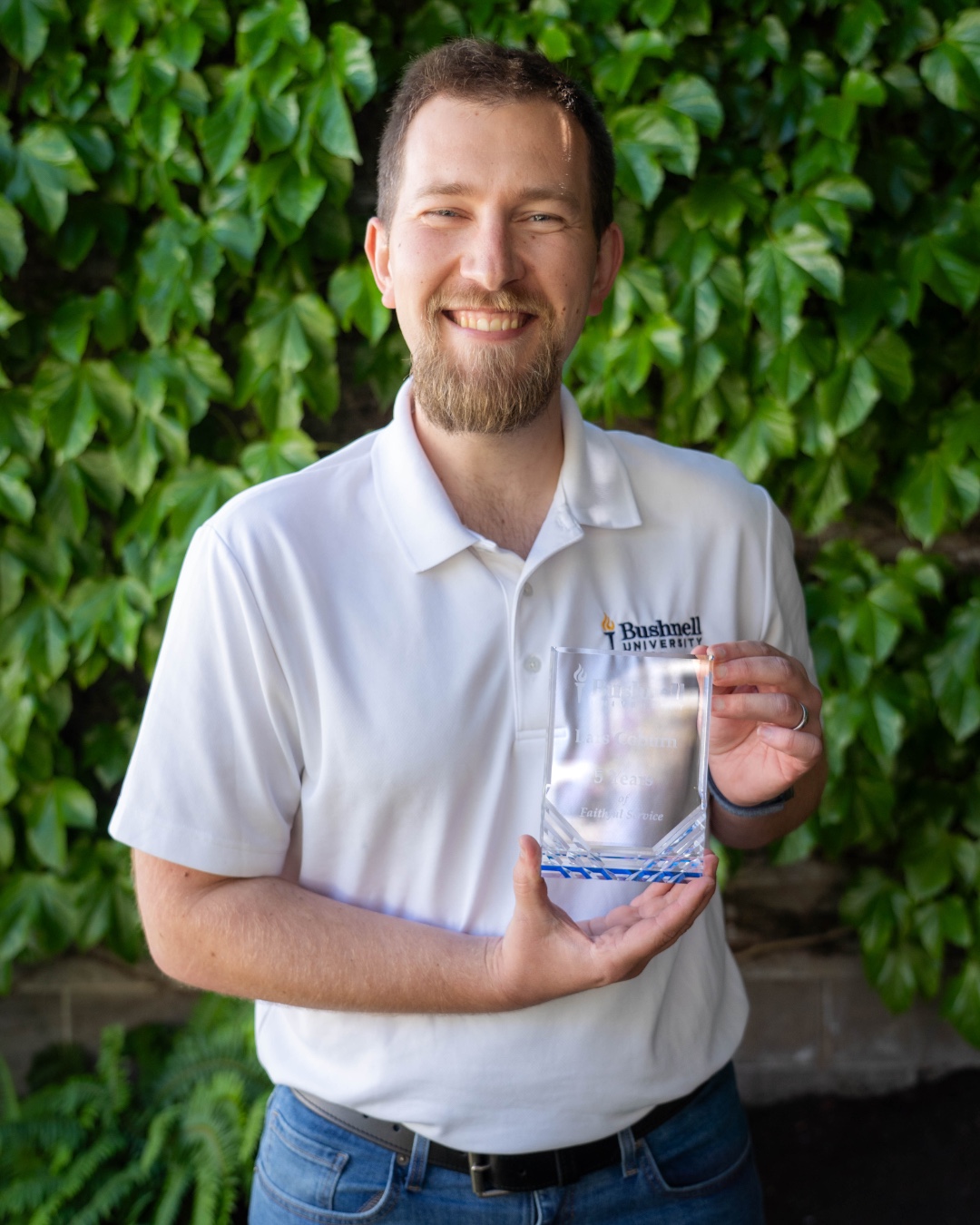 A big shoutout to all of our staff and faculty that reached milestone years of service at Bushnell University this year!
Thank you to our Five Years of Faithful Service Award recipients!
🔹 Dr. James Berry - Assistant Professor of Interdisciplinary Studies
🔹 Lars Coburn - Assistant Director of Admission & Online Graduate Admission Counselor
🔹 Matt Geronimo - Coordinator for Campus Ministry, Women's Basketball Assistant Coach
🔹 Jonathan Kurtz - Director of Residence Life & Student Services
🔹 Joshua Little - Assistant Professor Biblical Studies and Christian Formation
🔹 Dr. Reed Mueller - Vice President for Academic Affairs and Dean of the Faculty
🔹 Kelsey Segren - Coordinator for Athletic Marketing and Communications
🔹 Cris Nibblett - Grounds Manager
🔹 Jamie Womack - Head Baseball Coach
🔹 Paul Wright - Director of Student Programs