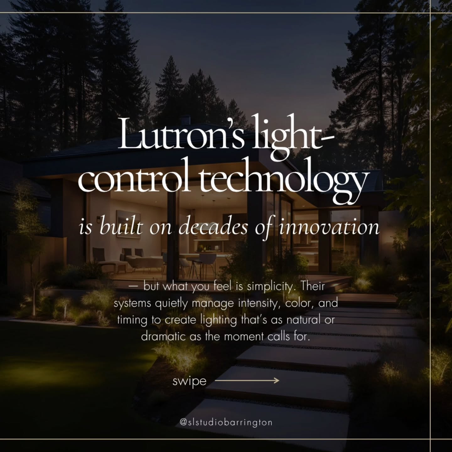 Lighting should do more than illuminate a roomâit should shape the way you live in it. â¨
With Lutron lighting control, every space is designed to adapt effortlessly to your lifestyle. From one-touch scenes and seamless dimming to automated shading and energy-efficient scheduling, luxury lighting creates the perfect ambiance for every moment.
At Sound Living, we design integrated lighting solutions that bring comfort, beauty, and simplicity to your homeâmorning to night.
Ready to transform the way your home feels?
www.soundliving.com
#LutronLighting #SmartHomeDesign #SoundLiving