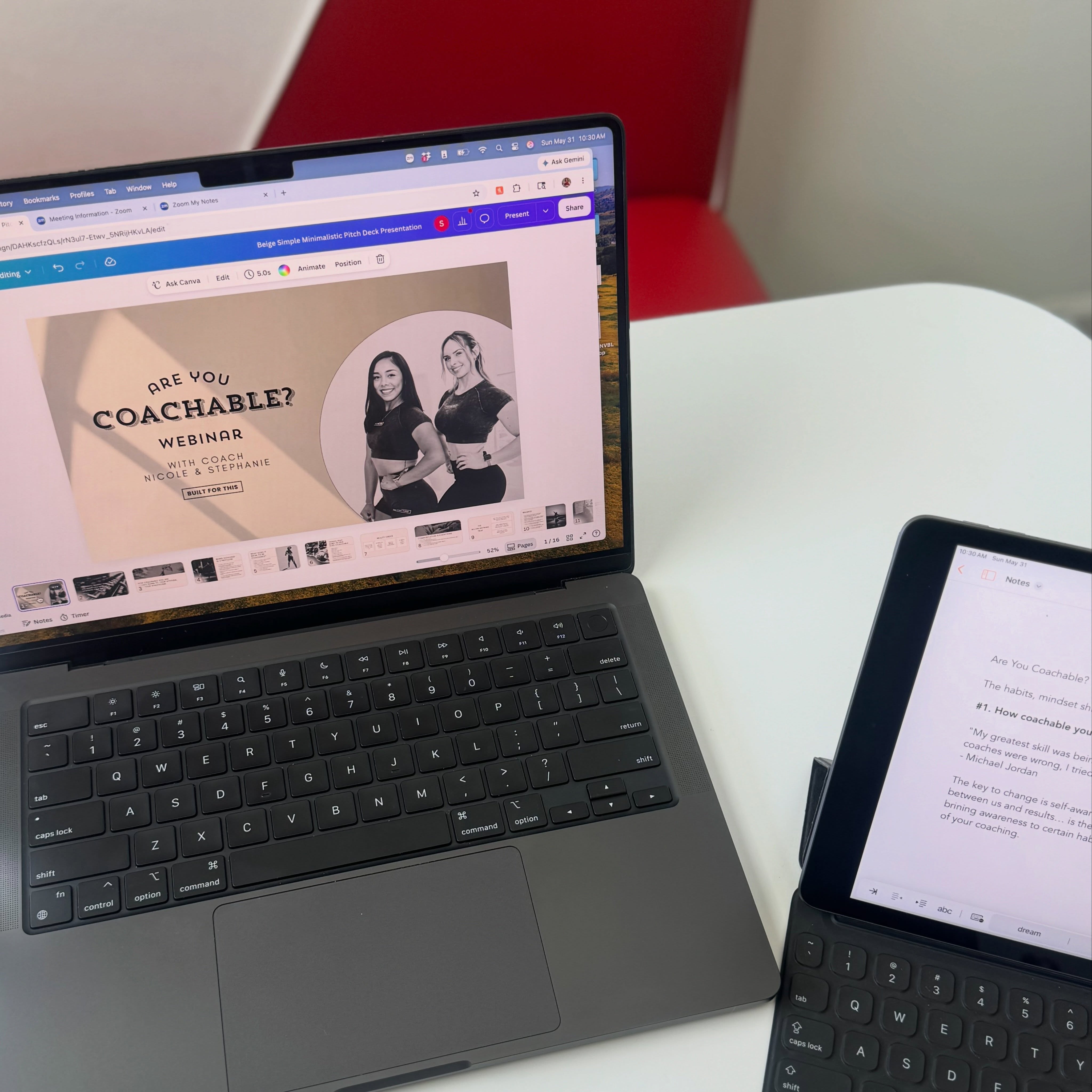 First webinar complete! More to come 💪