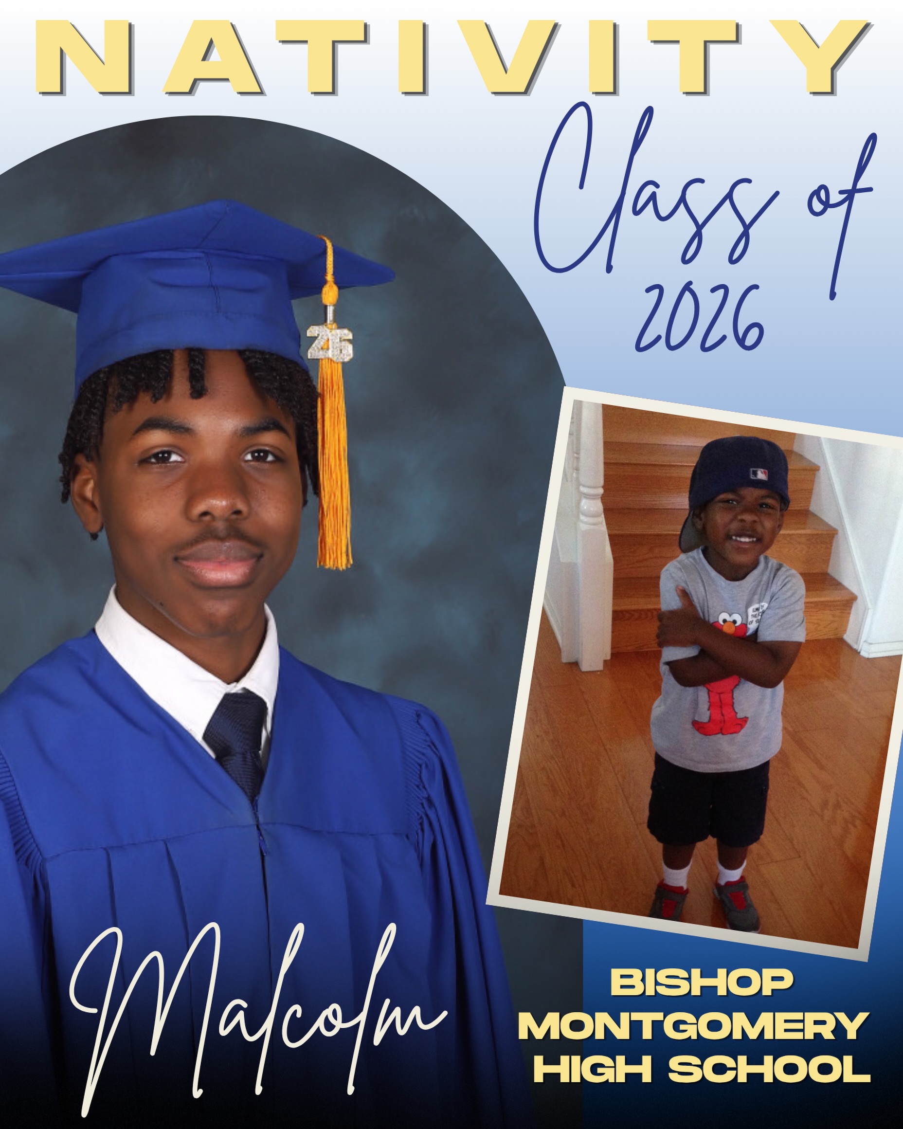 Sending a huge congratulations to Malcolm today! Your time in middle school may be wrapping up, but your journey is just getting started. Take all the lessons, friendships, and memories youβve made here and carry them with you into this next exciting chapter. Congratulations, Malcolm! Once a Bruin, Always a Bruin πππ»π