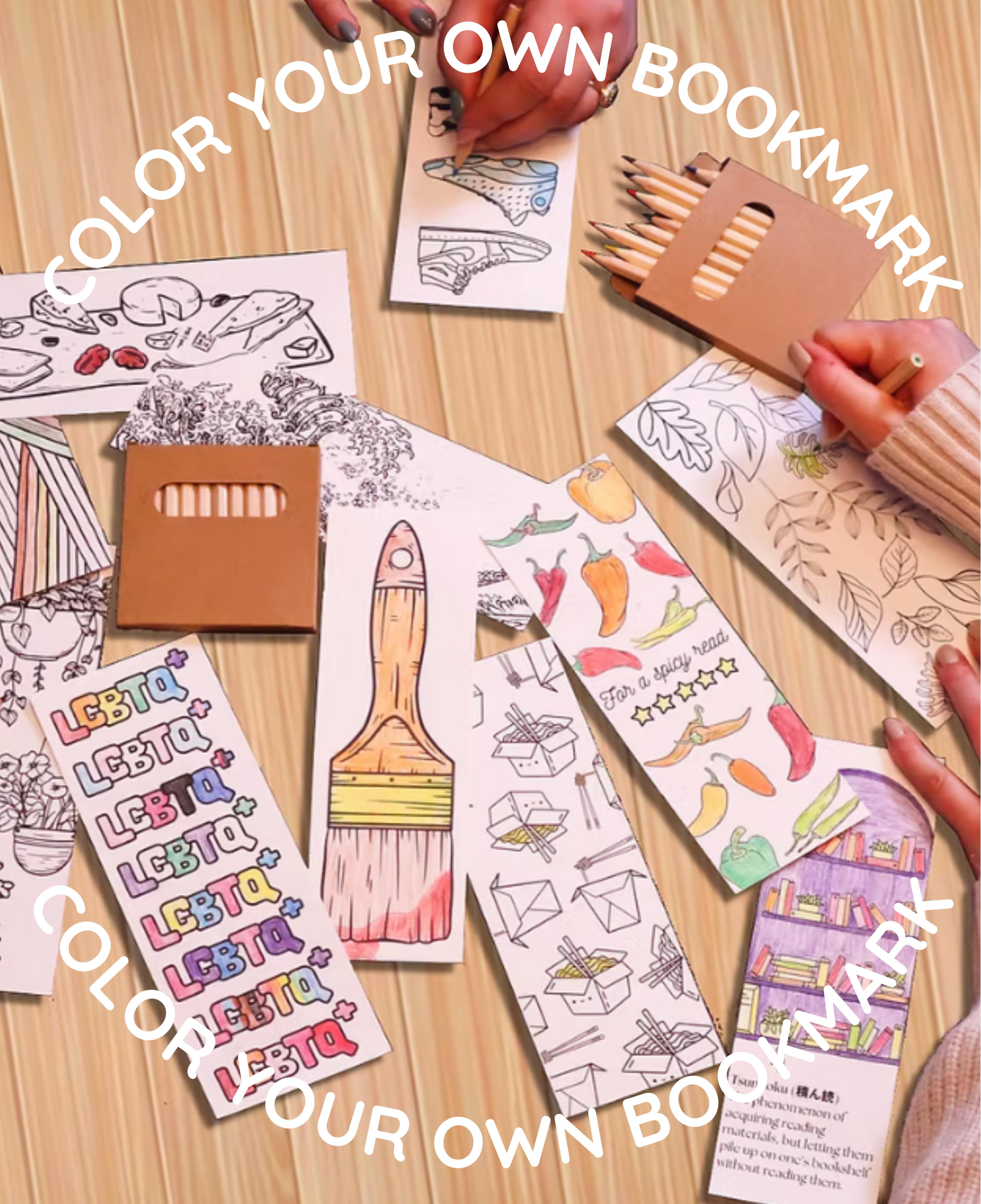 Everyone is different, and that’s why we have 100 different designs of our color your own bookmarks available! #psychsafesupplies #grouptherapy #mentalhealth #psychoccupationaltherapist #inpatientmentalhealthtreatment