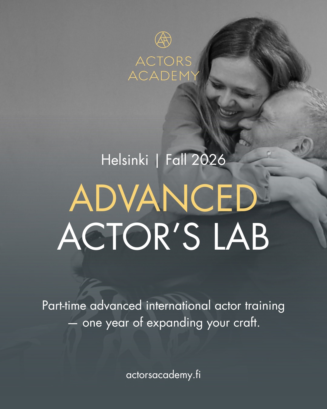The Advanced Actor’s Lab is back ✨— Helsinki, Fall 2026.
One year of high-level, part-time international training built around advanced Meisner technique, complex scene work, and on-camera precision. You’ll graduate with filmed scenes, fresh headshots, and a live showcase in front of industry professionals.
For trained actors who are ready to go deeper and expand their craft.
Spots are limited and the application is closing soon — apply now through the link in bio.
actorsacademy.fi
.
.
.
#ActorsAcademy #ActorTraining #MeisnerTechnique #ScreenActing #Helsinki