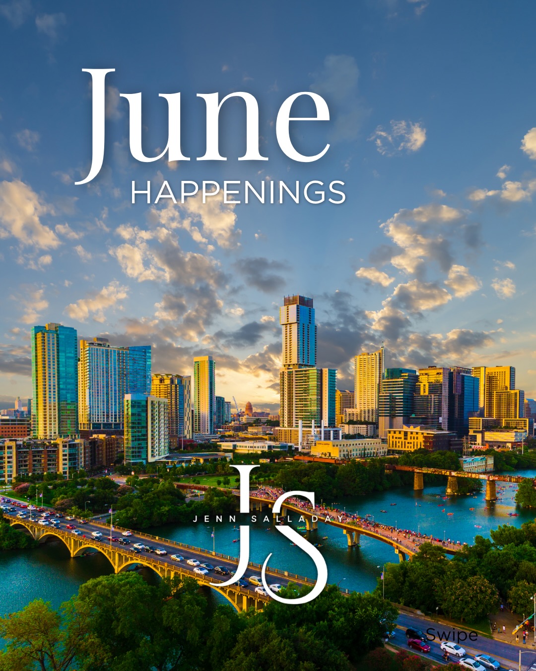 June in Central Texas means longer days, later sunsets, and a calendar that knows how to deliver.
The heat is here and so is the fun. This month is giving outdoor movies under the stars, free live music in Zilker Park, summer picnics with wine, community celebrations, and yes, Jaws on a big screen because summer is not complete without it.
Save this for later and tag your go to plans person.
#austinevents #atxevents #thingstodoaustin #hillcountrylife #austinsummer