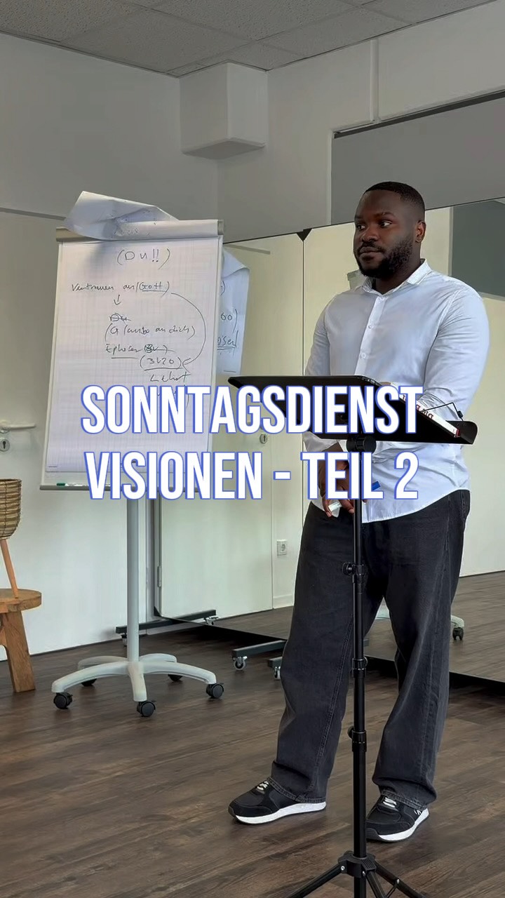 RECAP// SONNTAGSDIENST - THEMA VISIONEN TEIL 2// MIT REVEREND DAVID MBEBI// JEDEN SONNTAG IN KÖLN