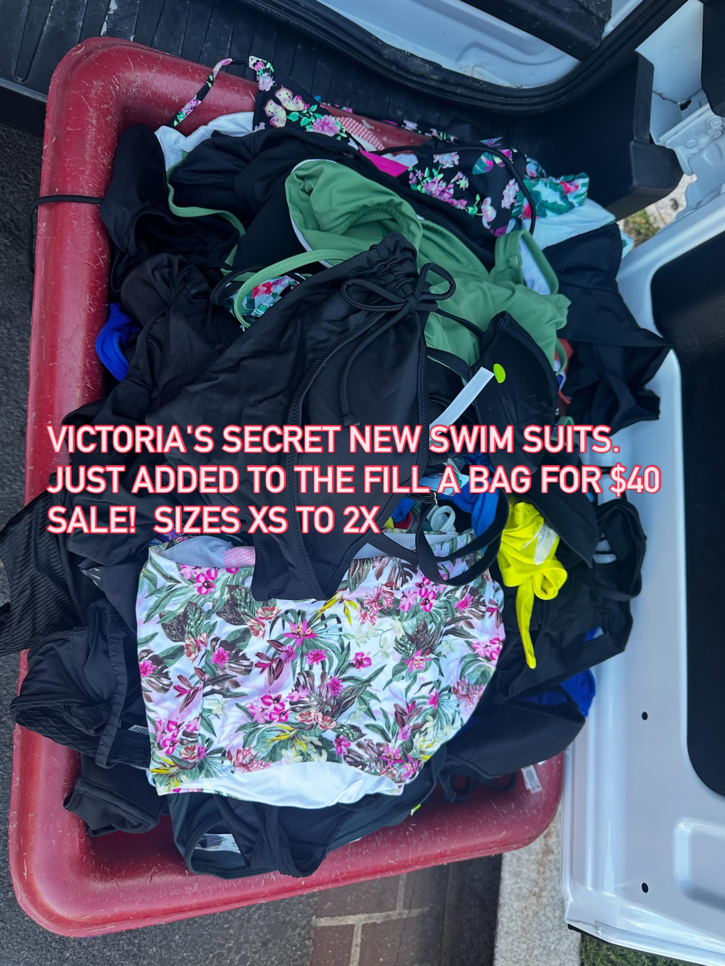 Just added/ 398 pieces of new Victorias Secret Swim! See you Sunday.