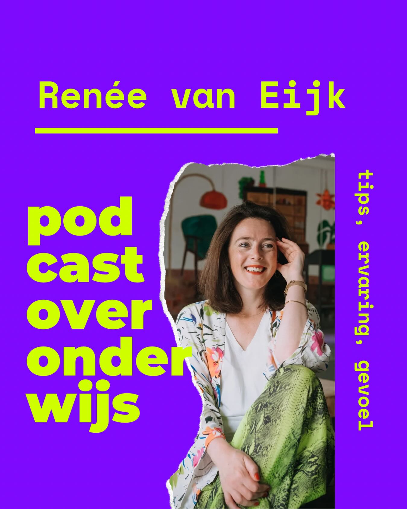 #01 Hier stop ik mee. De eerste aflevering van mijn eigen podcast, is nu te beluisteren via Spotify én Apple!
Totaal anders dan de vorige want helemaal solo, opgenomen op onze zolderkamer (wel met technische ondersteuning op afstand), een stuk korter, totaal niet frequent want het idee is dat ik op ga nemen als ik het gevoel heb iets te willen vertellen waar je meer tekens voor nodig hebt dan een Insta bericht en qua onderwerpen gaat het alle kanten op.
Ook een beetje hetzelfde want met hetzelfde enthousiasme over en dezelfde liefde voor het onderwijs, het leven en lezen.
Ik miste het praten tegen een publiek en mezelf de ether ingooien dus ben ik terug op Spotify en Apple met de Renée van Eijk podcast. Al pratend neem ik je mee in mijn overpeinzingen rondom onderwijs, opvoeding, ontwikkeling (van mij waarschijnlijk) en vast nog veel meer van wat in me opkomt.
De eerste aflevering gaat dus over dat waar ik mee ben gestopt, waarom én wat het me oplevert. Veel luisterplezier en laat vooral weten wat je ervan vindt!