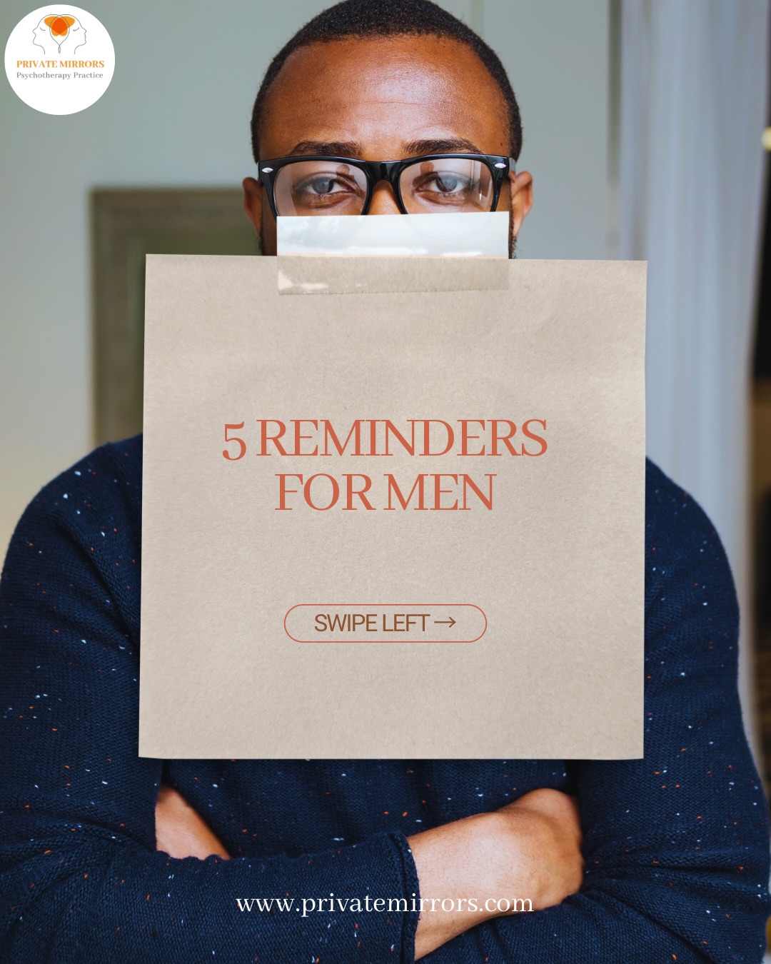 June is Men’s Mental Health Awareness Month!
For a long time, many men have been taught to stay silent, push through, and carry every burden on their own. But mental health doesn’t discriminate, and struggling doesn’t make anyone less capable, less successful, or less of a man.
Checking in on the men around us, creating safe spaces for honest conversations, and encouraging support when it’s needed can make a bigger difference than we realize.
This month, and every month, let’s normalize prioritizing mental well-being just as much as physical health.
Swipe through. You never know which reminder someone needs today.
#MensMentalHealthAwarenessMonth #MensMentalHealth #privatemirrors