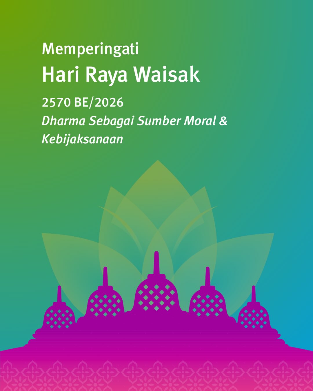 Merayakan Hari Raya Tri Suci Waisak 2570 BE/ 2026.
Melalui kegiatan voluntary service di program The Duke of Edinburgh’s International Award, menumbuhkan rasa empati & laksana dharma: berbuat baik tanpa batas. Semoga terang hati menyinari langkah pengabdian kita semua. 🙏✨
#VesakDay #IntawardIndonesia #WorldReady