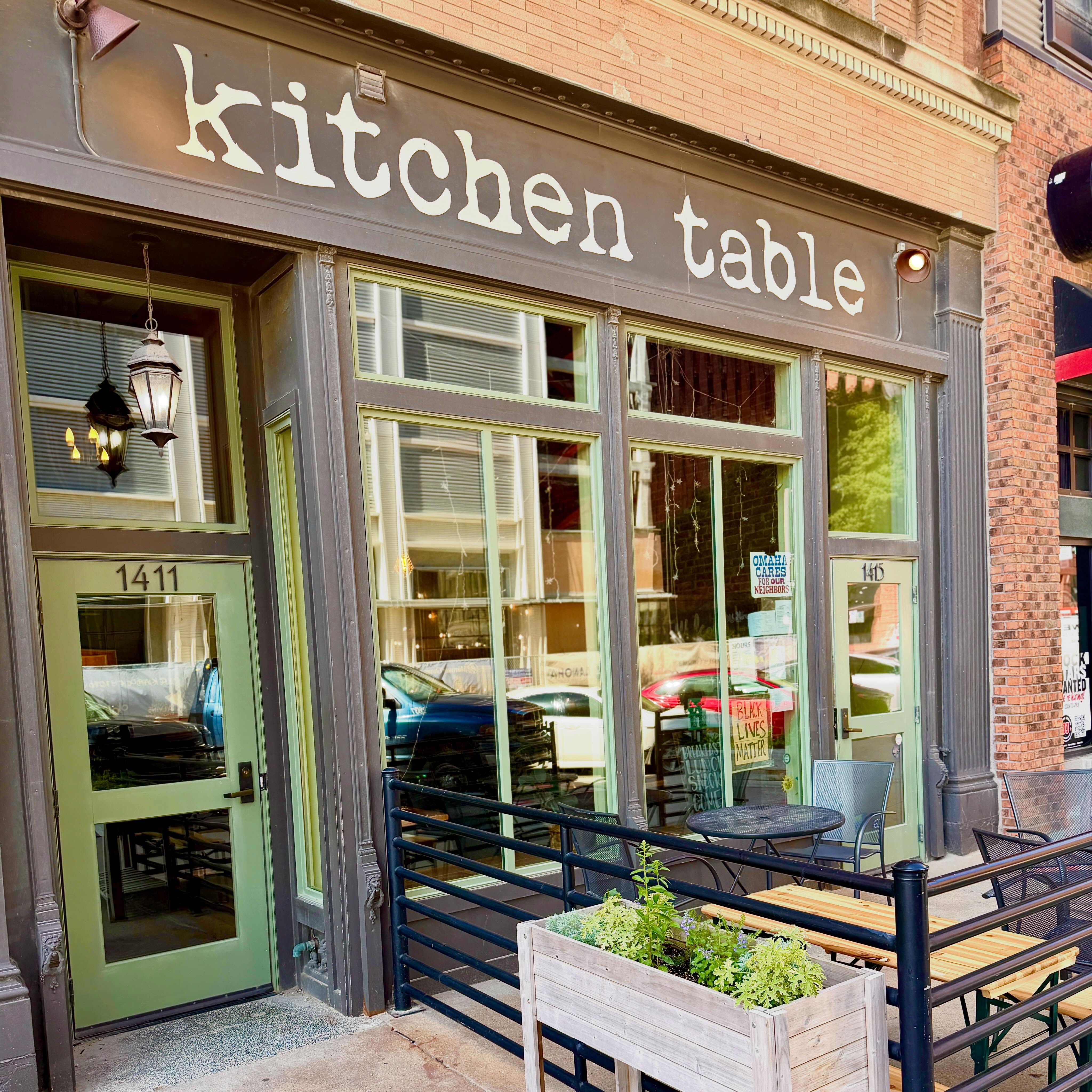 Patio weather for sure 😎
www.kitchentableomaha.com
Dine IN, Takeout, Door Dash!
Thank you for choosing: small, local, scratch-made, with love
Making food that makes you feels good — eating with the seasons, a little something for everyone ✨
Shop Small x Eat Local