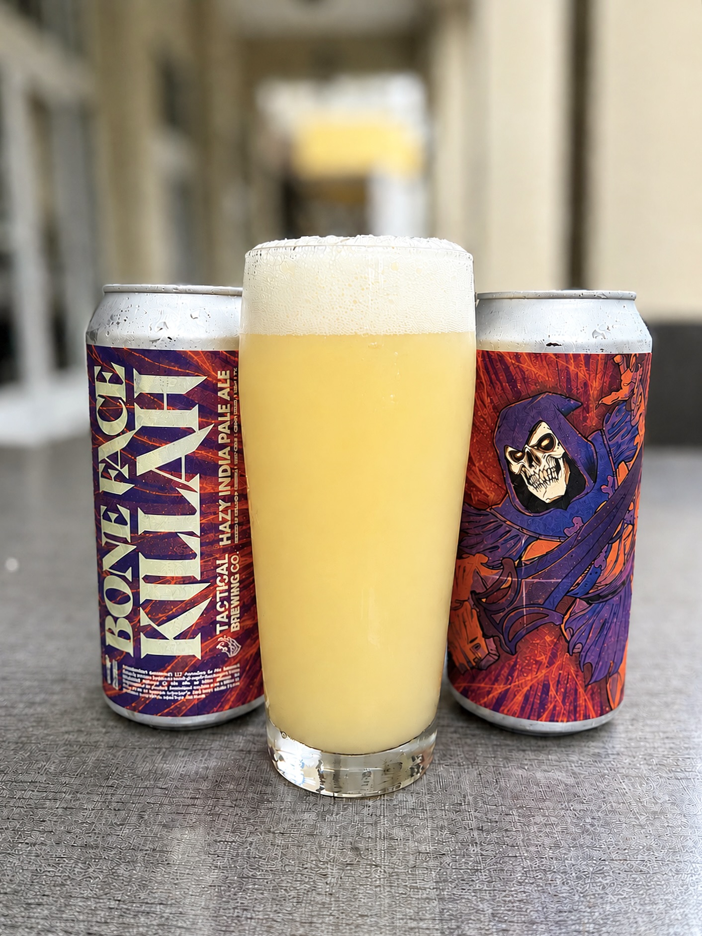 BONE FACE KILLAH 💀
A juicy Hazy IPA packed with Citra Cryo, Mosaic, and NE Chinook hops, delivering waves of ripe orange, citrus candy, tropical fruit, and a smooth, pillowy finish.
Available in cans and on tap TONIGHT during our Masters of the Universe Trivia Night.
🗡️ MASTERS OF THE UNIVERSE TRIVIA 🗡️
📅 June 3
⏰ 7:00 PM
⚔️ Themed Beer Release
🏆 Themed Prizes
🍔 Dinner by @speakeasyburger 6–9 PM
Grab a pint, test your Eternia knowledge, and see if you have the power of Grayskull!
