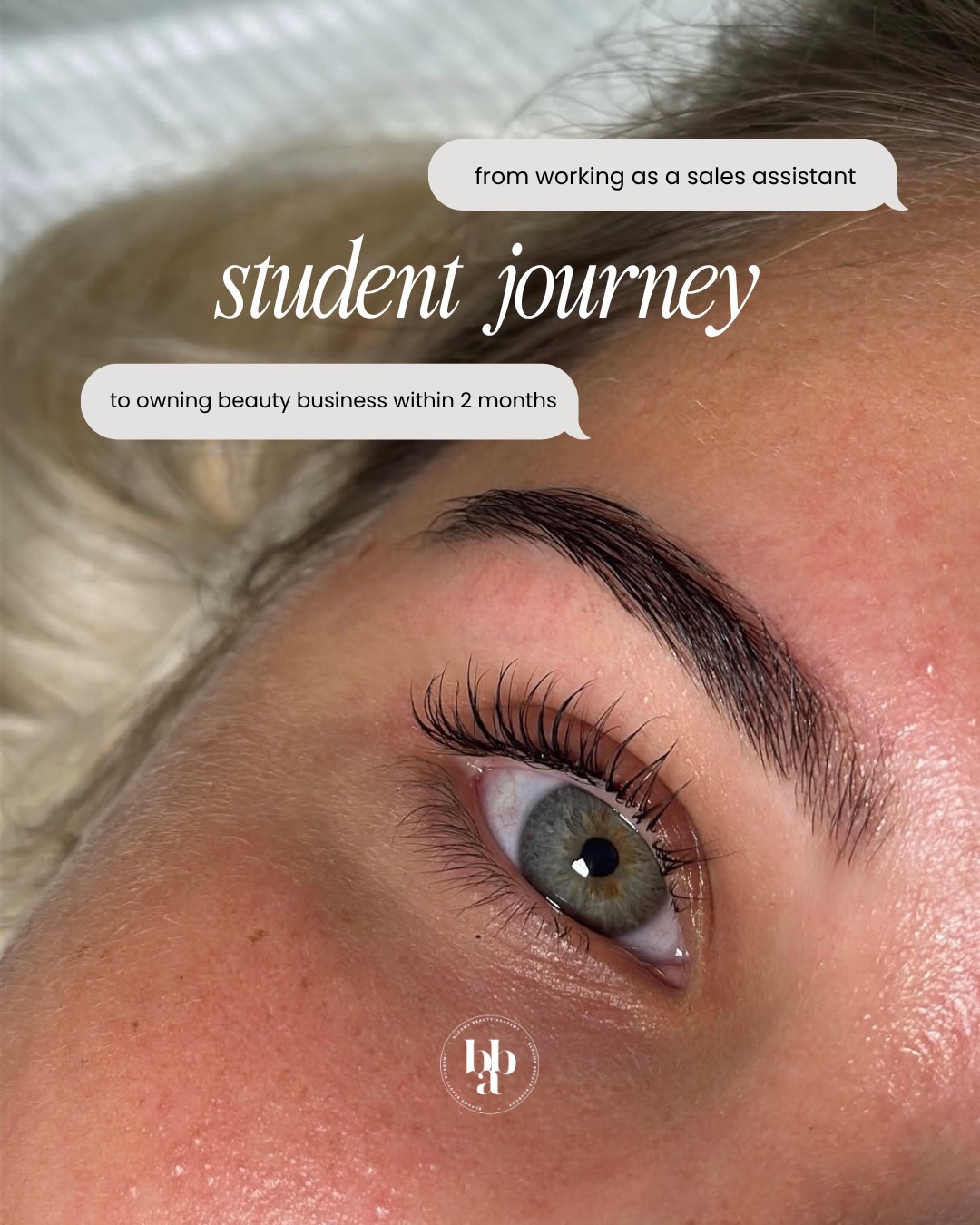Student journey | Elle-May 🤍 @beautybyellemay
Start your journey in the beauty industry today | visit the link in our bio.
Use code: SOCIAL5