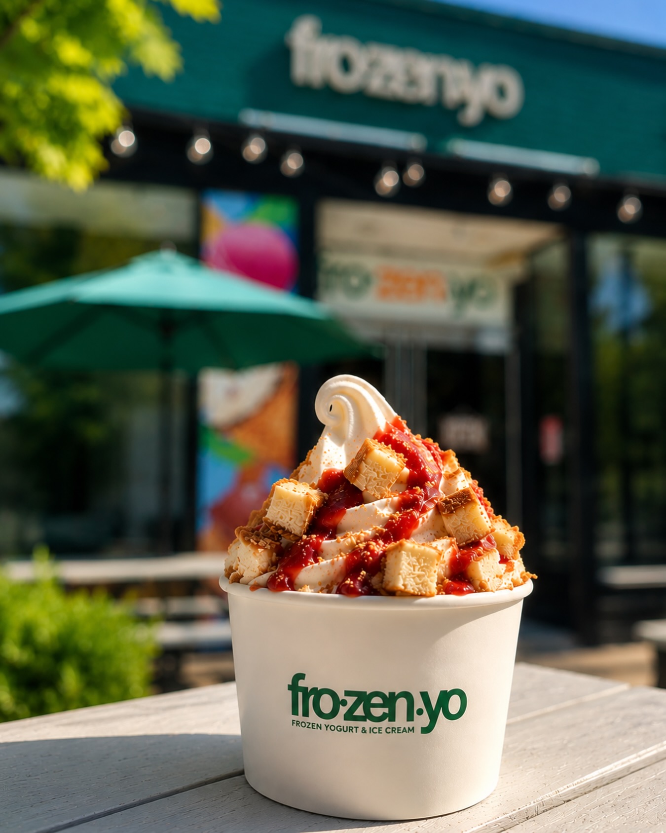 Did someone say cheesecake?
In honor of National Cheesecake Day, we’re celebrating one of the most underrated frozen yogurt combinations. Creamy frozen yogurt, cheesecake bites, fresh toppings, and endless possibilities.
Whether you’re a classic cheesecake fan or love creating your own masterpiece, today is the perfect excuse to treat yourself.
Stop by FrozenYo and build your dream cheesecake-inspired cup.
#NationalCheesecakeDay #FrozenYoDC #FrozenYogurt #WashingtonDC