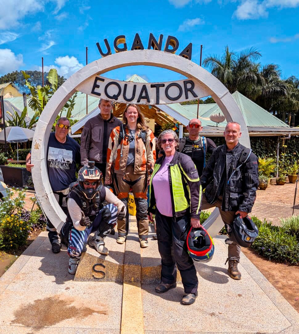 🏍️🇺🇬 DAY 10 – THE END OF AN INCREDIBLE PEARL OF AFRICA ADVENTURE 🇺🇬🏍️
What a journey it has been.
Over the last ten days this amazing group has ridden through some of the most breathtaking landscapes Uganda has to offer. From the rolling tea plantations and winding mountain roads to the shores of Lake Bunyonyi and the vast savannahs of Queen Elizabeth and Lake Mburo National Parks, every day has delivered something special.
Together we’ve crossed the Equator, trekked with chimpanzees, stood face to face with the majestic mountain gorillas of Bwindi, experienced the warmth and hospitality of local communities, visited Kichwamba Orphanage, and shared unforgettable moments around campfires, lodges and dinner tables.
On safari we’ve been spoiled with wildlife encounters. Lions, Leopards, Elephants, Buffalo, Giraffe, Zebra, Hippos, countless antelope species and so much more. In fact, after the sightings this group has enjoyed, we’re beginning to think they might just be the luckiest group we’ve ever taken through Uganda!
But while the wildlife, scenery and adventure have been incredible, it’s the people that make a tour truly special.
A huge thank you to Steve, Richard, Alan, Debbie, Noor, Kris and Sarah for trusting us with your adventure through the Pearl of Africa. Thank you for the laughs, the stories, the teamwork, the positivity and for embracing every moment this beautiful country had to offer.
Watching complete strangers arrive and leave as friends is one of the greatest privileges of what we do. We know you’ve created memories that will stay with you for a lifetime, and we hope that every time you look back at the photos, a little piece of Uganda will still be with you.
From all of us, thank you for being part of the adventure. It has been an absolute pleasure sharing this journey with you.
Until the next ride… safe travels and we’ll see you down the road. ❤️🏍️🇺🇬
And for all those watching at home if you’ve enjoyed the story so far you’re in for a special treat as we will be releasing the tour blogs over the next few weeks, link in our Bio.
#PearlOfAfricaTour #Uganda #AdventureMotorcycling #RideAfrica #AfricanMotoAdventures