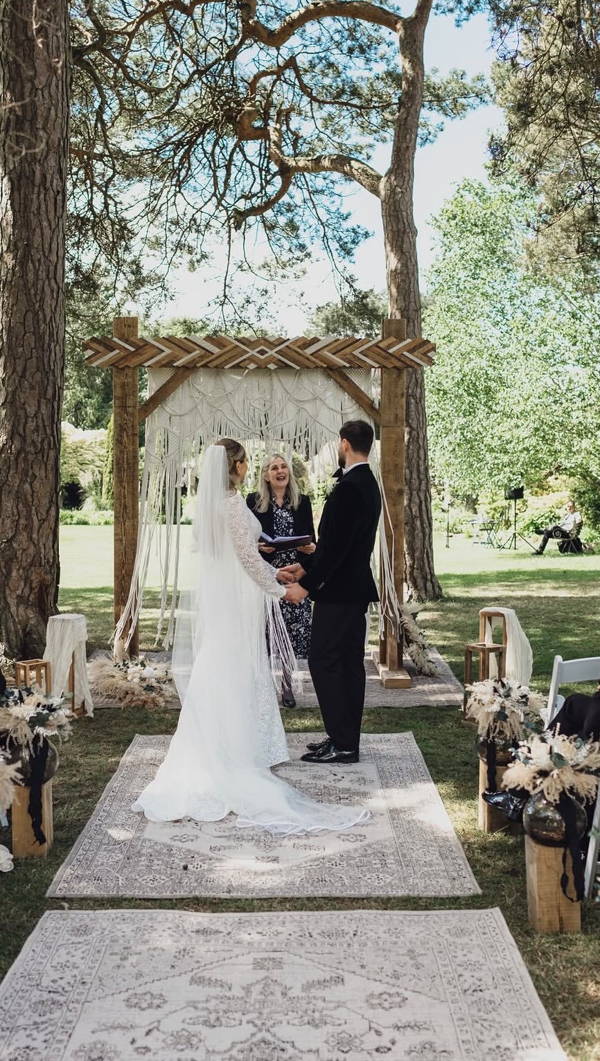 We absolutely loved being part of Natalie & Nick’s wedding day 🤍
Getting to set up their aisle decor in the beautiful gardens at @abbeywoodestate was so special - such a gorgeous setting for an outdoor ceremony ✨
Thank you both for trusting us to help bring your vision to life!
Photographer: @jessyarwoodphotographer
Venue: @abbeywoodestate
Hair & MUA: @so_coco_rouge
Attire: @groomformal @alongcameevebridal @allwhowander @papermoonbride
Florist: Alison at Abbeywood
Venue dressing: @urura.moments
Entertainment: @calumwhelanmusic
Rings: @powellsjewellery1967
#AbbeywoodEstate #WeddingDecorUK #OutdoorWedding #WeddingStyling #bohowedding