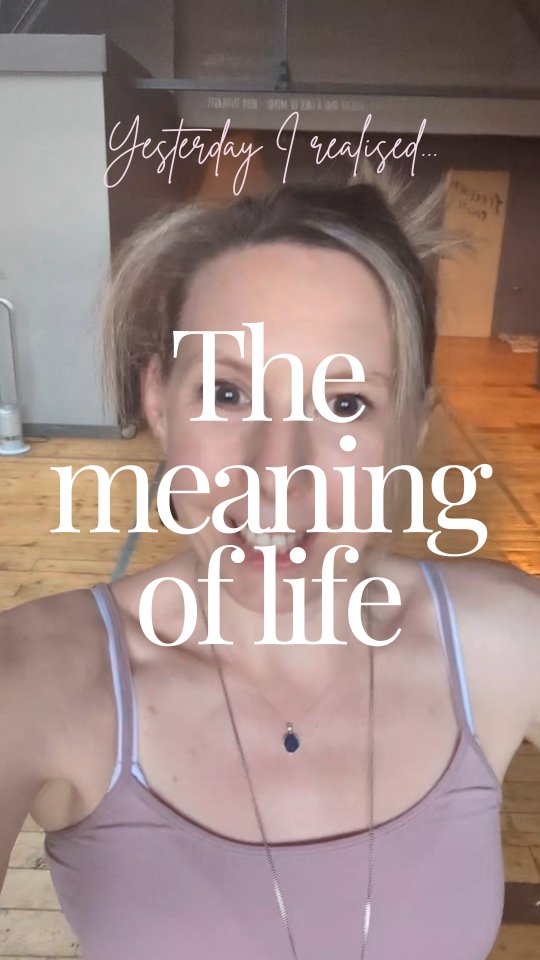 If this is not the meaning of life, then I don’t know what is.
✨ To believe in your own magic. ✨
And to believe in your own magic so much that other people can’t help but believe in theirs to.
It was what someone said to me yesterday as they were leaving my (last 😭) Sunday Yoga class.
She said ‘I don’t know if you know how much you believing in your magic has helped me believe in mine’
And it was like a moment of realisation for me.
Like, of COURSE.
Isn’t this the whole point of life here on earth?
To each believe in our own magic! And then help each other believe in theirs too.
I think it’s why we’re all here.
💫💫💫
This - and to love and be loved too 💞
The meaning of life unlocked!