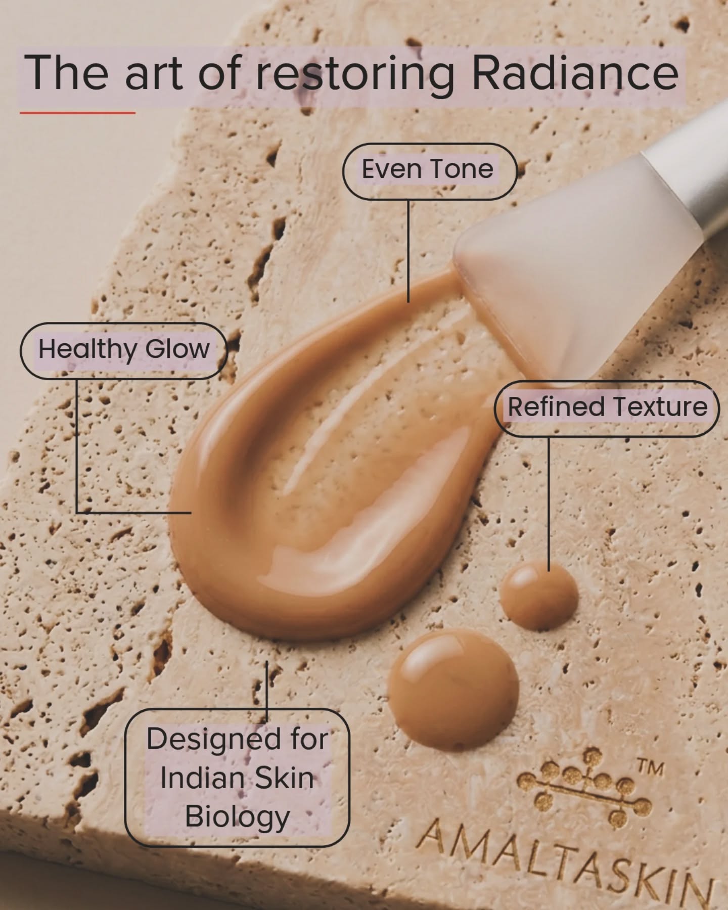 Crafted for skin that deserves more than treatment — Radiance Recovery Moisturizing Serum helps visibly improve the look of dark spots and uneven tone with a sensorial, moisture-rich finish. #indianskin #ageingskincare #pigmentation #skinscience #darkspots