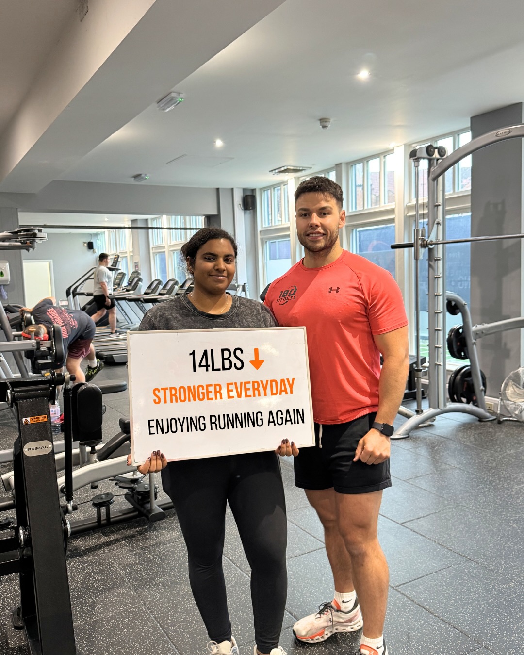 Huge congratulations to @laya_phinny
Who has lost an amazing 14lbs , in just 8 weeks! 👏
She’s embraced the challenge from day one, put in the effort, and stayed committed throughout. The hard work is paying off, and the results speak for themselves.
Stronger. Fitter. Leaner. More confident. 💪
Laya has been attending 3 Group PT sessions every week, embracing the accountability that comes with being part of the group, staying on top of her nutrition, and even putting in some extra graft at our fortnightly run groups
We’re incredibly proud to have you as part of the 180 family Laya, You’ve smashed your first goals, and we’re only just getting started! Let’s keep pushing onto those next ones now 👊🏼
Are you ready to make a start with your fitness journey?
DM us to find out more or book a free consultation via the link in our bio
We look forward to hearing from you 💪🏽