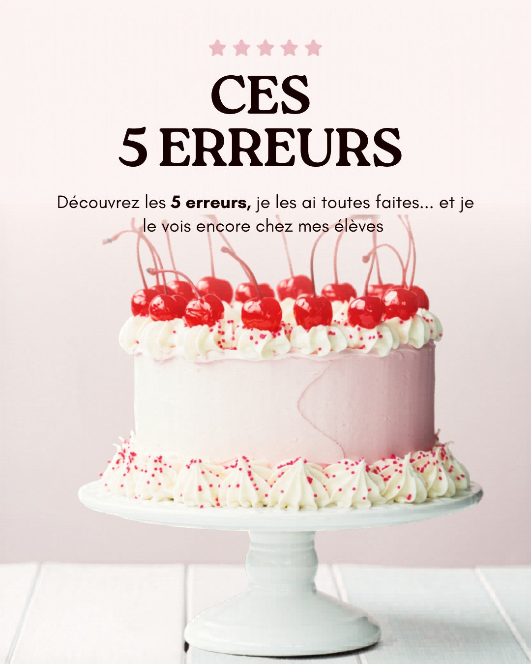 Découvrez les 5 erreurs que font toutes les débutantes en cake design et comment les éviter. De la génoise au timing de la ganache, chaque détail compte. La patience est la clé pour un résultat parfait.
Envie d'en apprendre plus ? Restez connectés, notre formation arrive bientôt chez Sugar School. Abonnez-vous pour ne rien manquer ! 💖
#cakedesign #erreur #formation #apprendre #gateau
