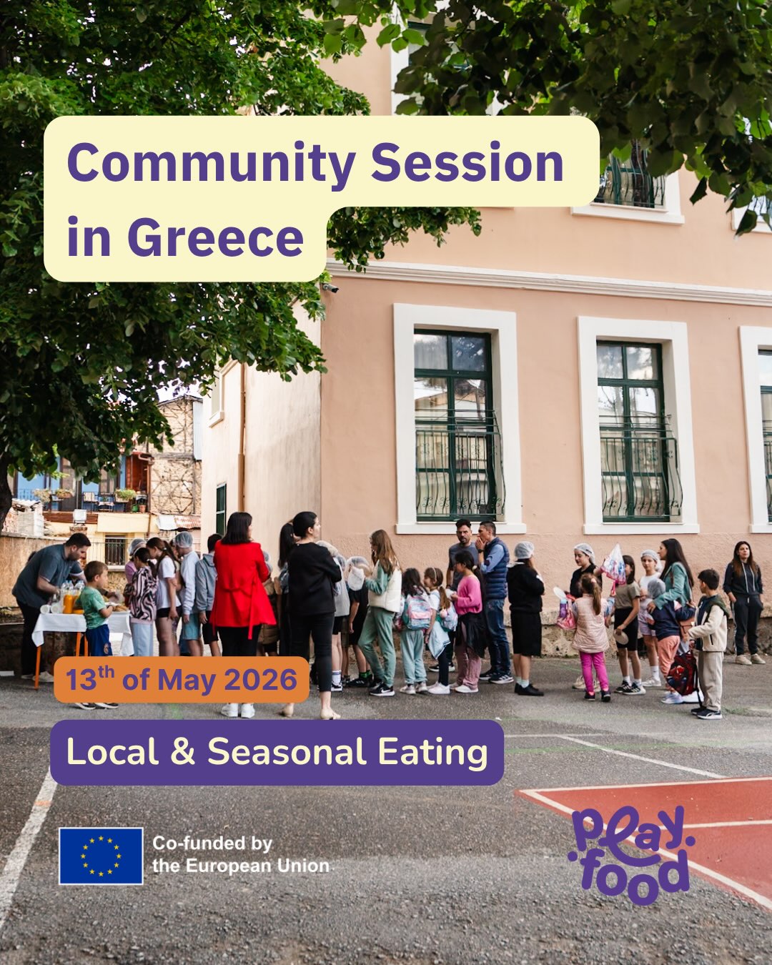 In May, the 3rd Community Session on #Local and #Seasonal eating took place, organised by @eduquest.gr, bringing together more than 100 participants at Galakeia, our partner school in #Greece.
The event welcomed citizens, children of all ages, teachers, local organisations, and key stakeholders for a day filled with learning, collaboration, and fun.
The programme featured two engaging interactive sessions. The first was a quiz-style activity facilitated by @eirinitsirimokou, co-founder of @rhea_eu and sustainable food expert. Participants explored the origins of food and gained a deeper understanding of why it matters where and how the food on our plates is produced.
The second session was an exciting MasterChef-style competition led by a local chef. Participants were divided into sweet and savoury teams, with students working in groups to prepare the same dishes using local and seasonal ingredients.
The international consortium team served as the jury, selecting the winning sweet and savoury teams. As a reward, the winners received baskets filled with local and seasonal food products.
The day was full of laughter, creativity, teamwork, engagement, and valuable learning experiences, especially for the children who took part.
And this is just the beginning, more community sessions are on the way!
🍒 Subscribe to our newsletter to stay updated and learn more.
Link in bio.