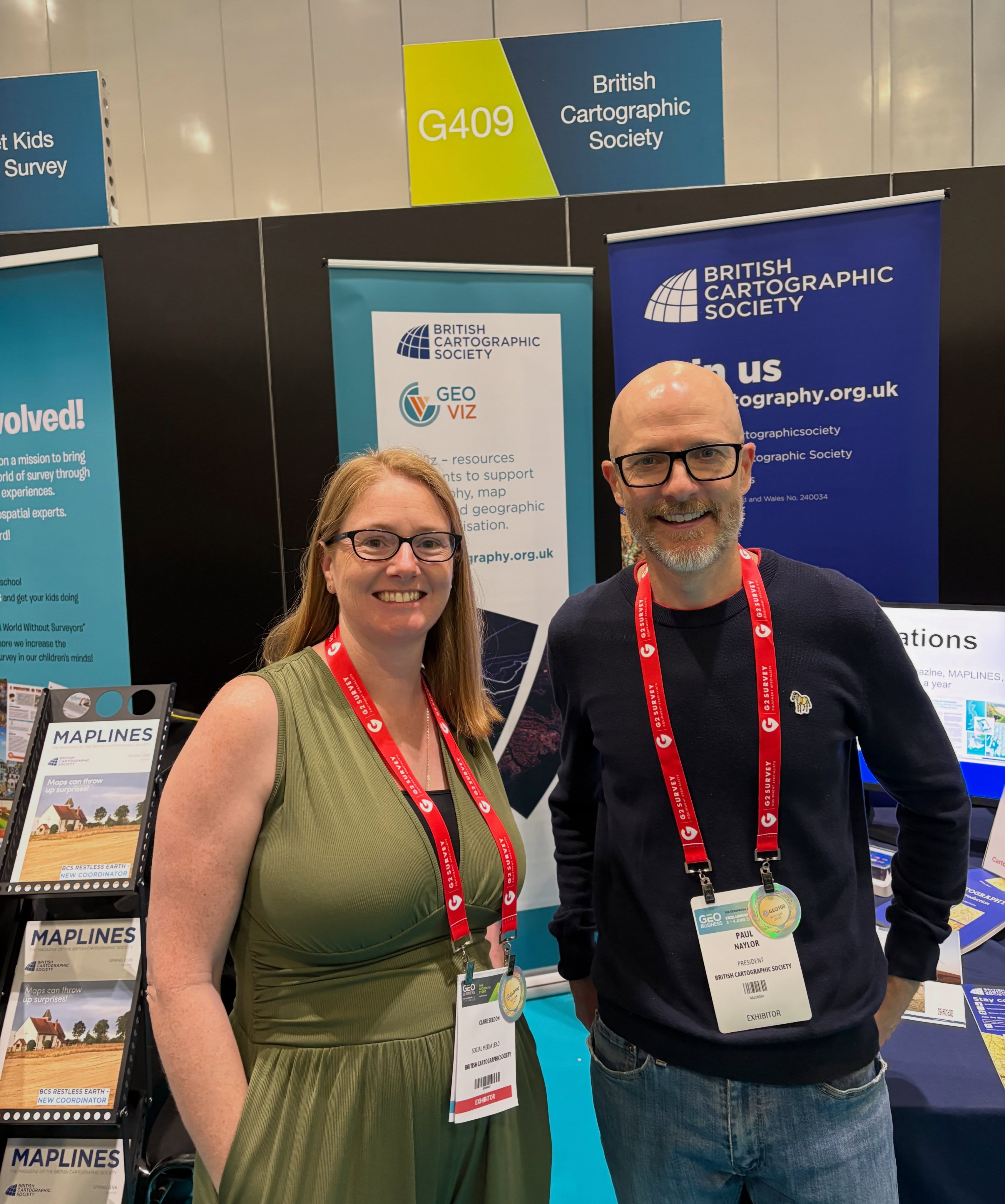 GEO Business 2026
Paul and Clare are here again to meet you. Discount on membership and books today and tomorrow. Come and say hi!