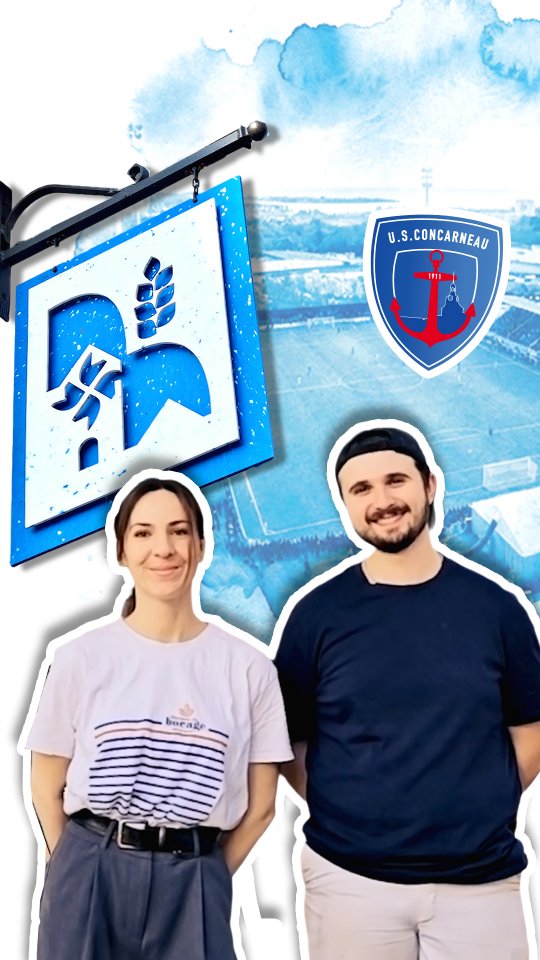 📖 On a une histoire à vous raconter.
⚽️🥖Elle parle de pain, de Bretagne, d'amour, de foot... si si tout ça.
Elle est rendue possible par @milinnboulangeriepatisserie , par Fabien de Aux couleurs de l'ouest, par @atelier.rehab , par @usconcarneau