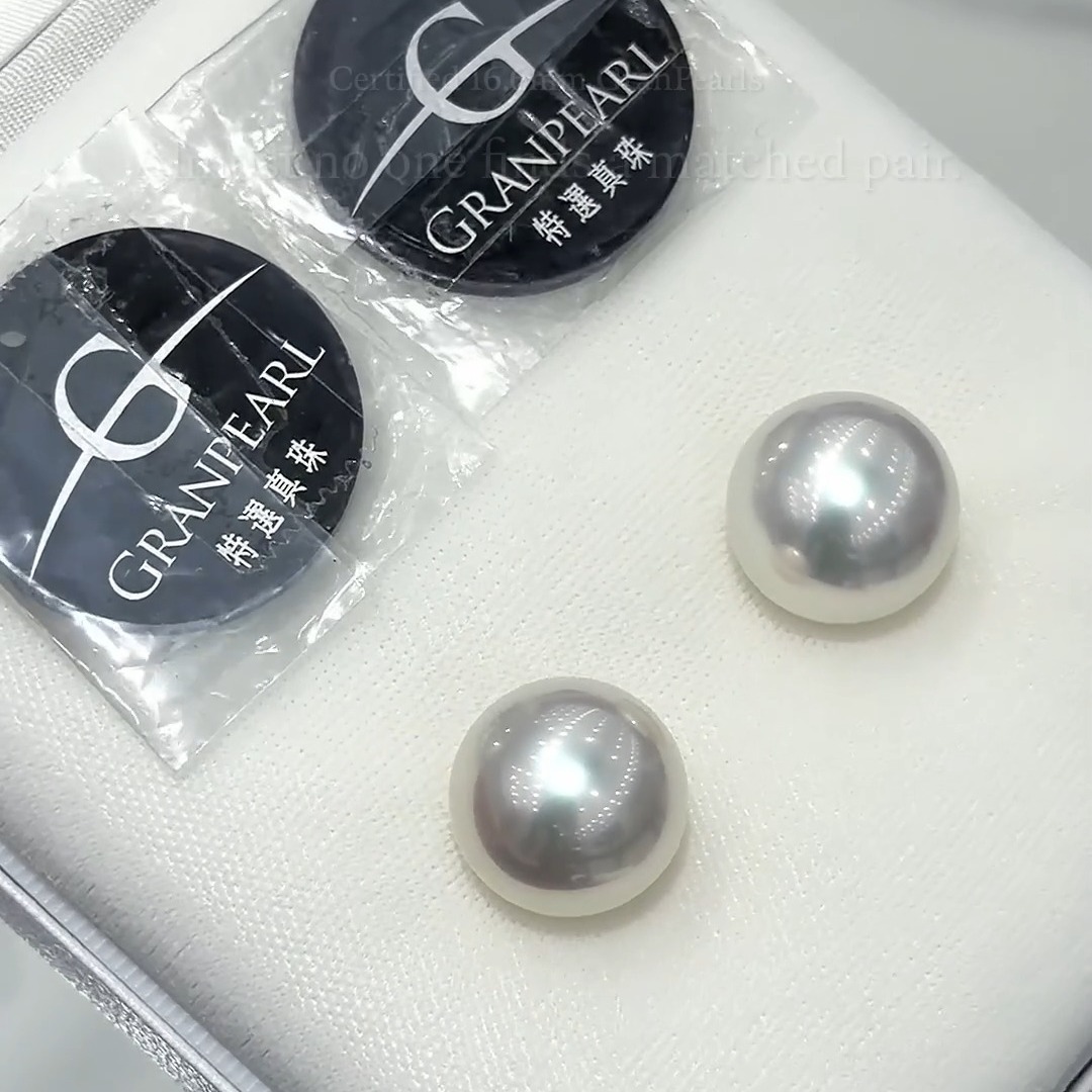 Almost no one finds a matched pair.
A single exceptional pearl is rare.
Two perfectly matched 16.6mm GranPearls are something few collectors will ever encounter.
Size can be measured.
True matching cannot.
Certified GranPearls.
The Pearl Vogue.
#GranPearl #SouthSeaPearl #PearlCollector #RarePearls #ThePearlVogue