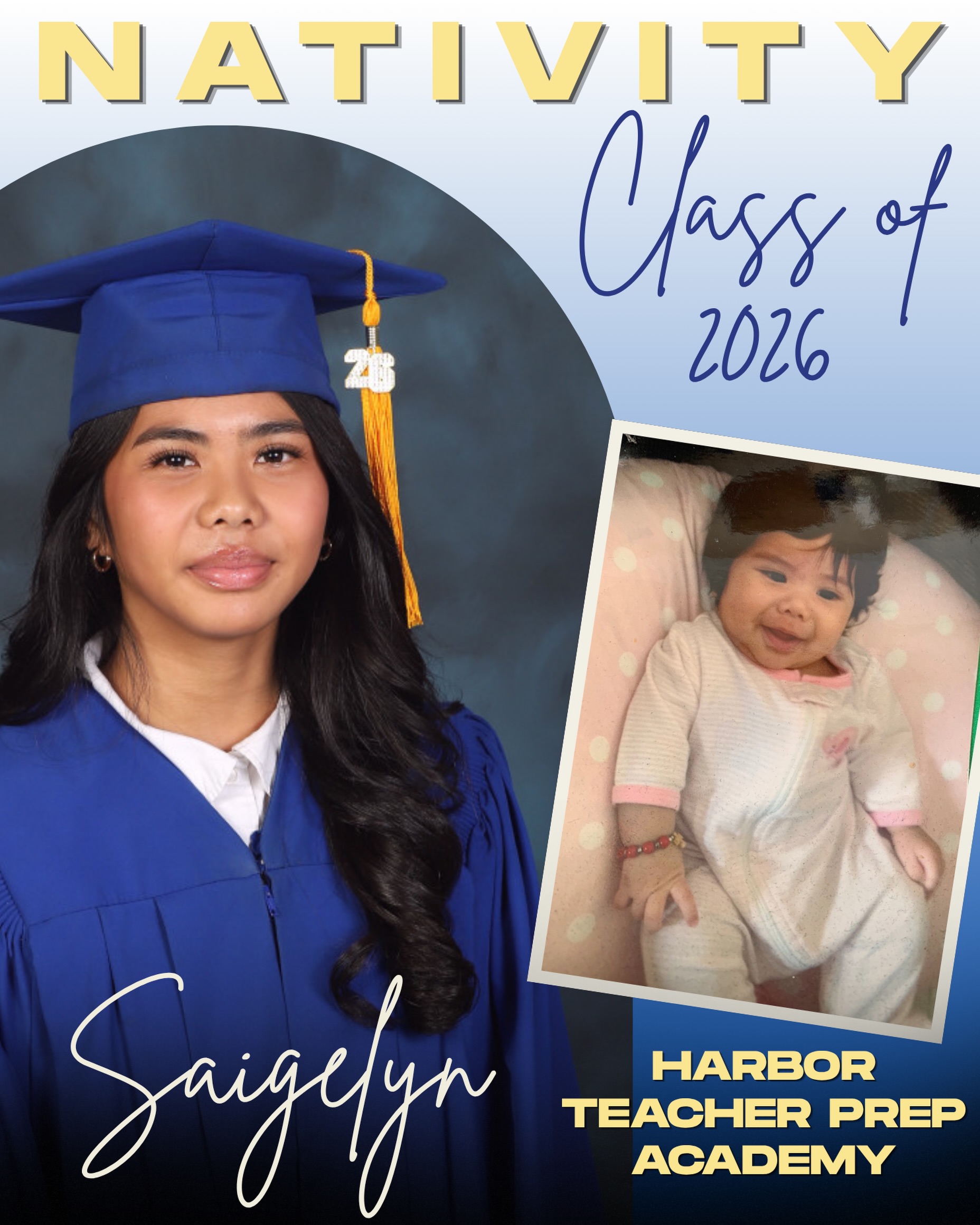 Letβs hear it for Saige! As you close this middle school chapter, your next big adventure is just getting started. Take every great memory and friendship youβve made here along for the ride. Thank you for being a steady guide and a positive force in our school. We canβt wait to see you make your mark in high school! Congratulations, Saigelyn! Once a Bruin, Always a Bruin πππ»π