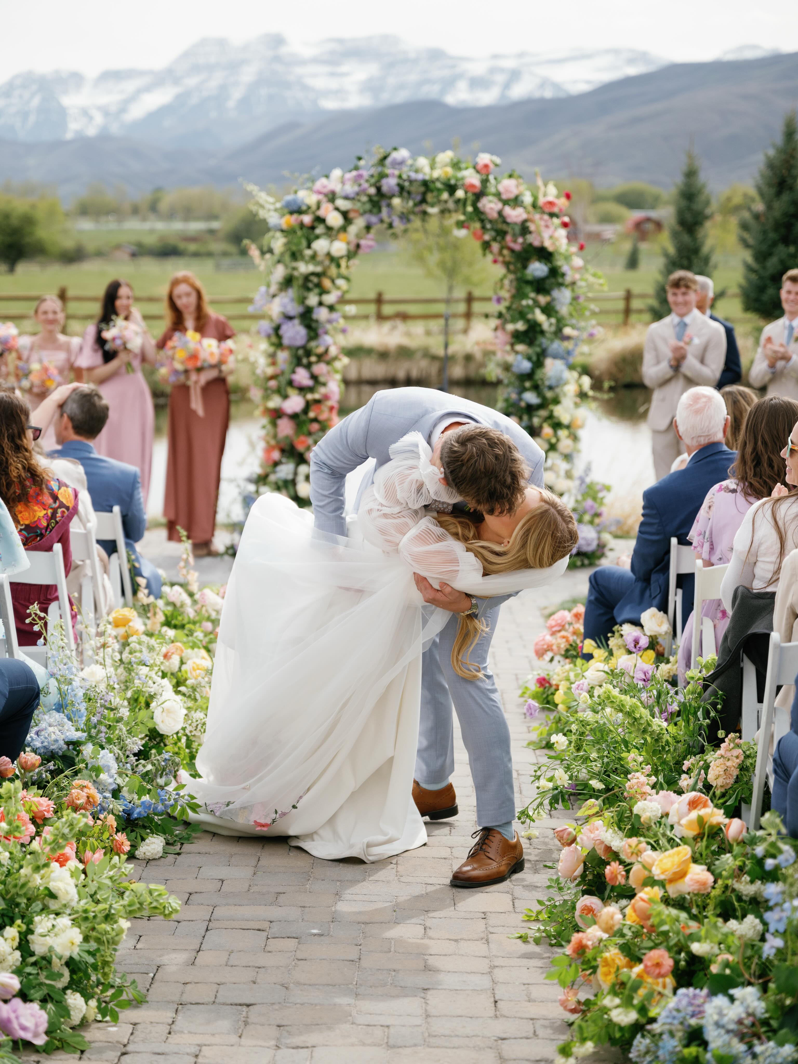 You’ve heard it before but it’s time to hear it again. I will always be a big advocate for repurposing your flowers! We want them to be apart of as many special moments of your day as possible! Now let’s talk through a couple aspects that you’ll need to consider.
1. Some designs may be quotes slightly higher to ensure we have enough coverage and blooms that when repurposed they’ll look like they were meant to be there!
2. You’ll want to create time for this transition to happen within your timeline. Typically we leave the ceremony set up in place after ceremony for photos and then we can start moving things around making sure everything is just right. Because this will require several hands we will also quote your labor charge a little higher to account for staff to stay on sight until the flip is completed.
Only a couple logistics to consider for a stunning turn out 😍🌿🩰🌸
Photographer @themanosphotoandfilm
Venue @riverbottomsranch
Bride @whitswalker
HMUA @marisarosemph
Catering @culinarycrafts
Rentals @allouteventrental
Gown @fantasybridalut
Alterations @hemingandfitz
Floral, decor & coordination @delaflor.studioco