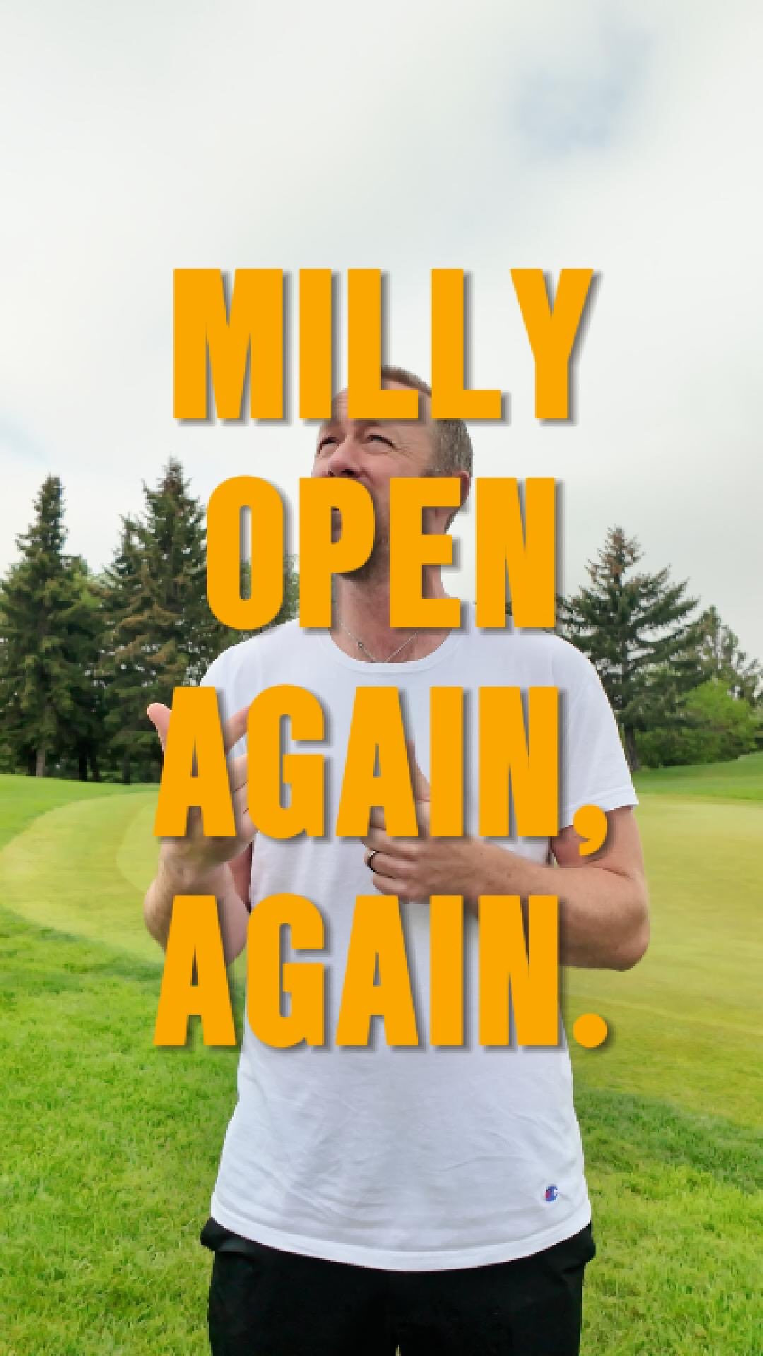 Hello world. We are super excited to announce (for the 4th time this season) that #milly is open.
Thursday June 4th we will resume play - stay tuned for cart update - but rocks will be rolling.
#golfmillwoods #millwoods #thepeoplesclub #staybelowit
