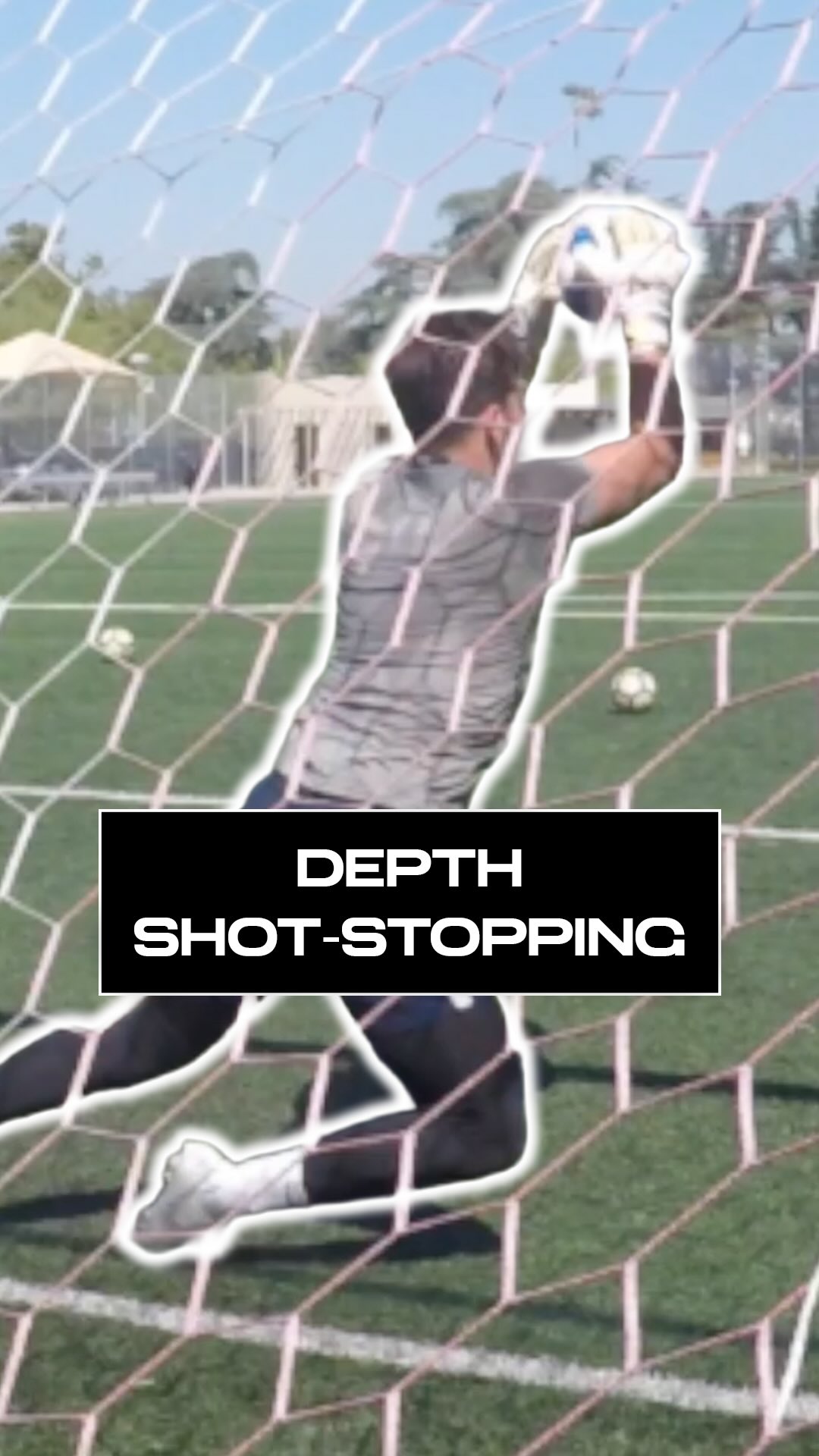 🎯 Creating Depth in Goal
#fyp #soccer #football #reels