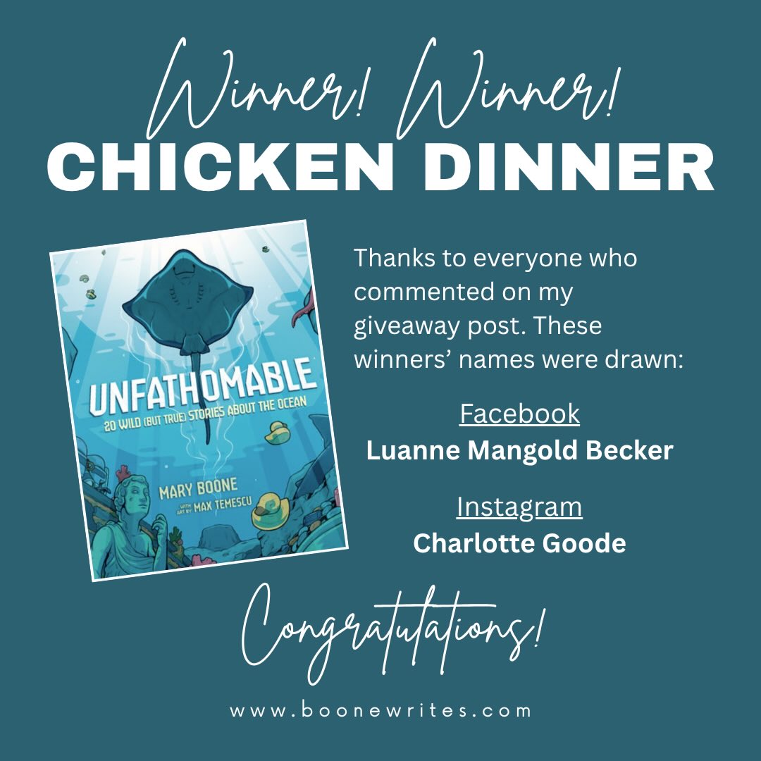 Thanks to everyone who commented on and shared my book giveaway. Celebrating books is fun! I definitely want to do more of this!
#giveaway #bookgiveaway #kidlit #stemforkids #giveawaywinner