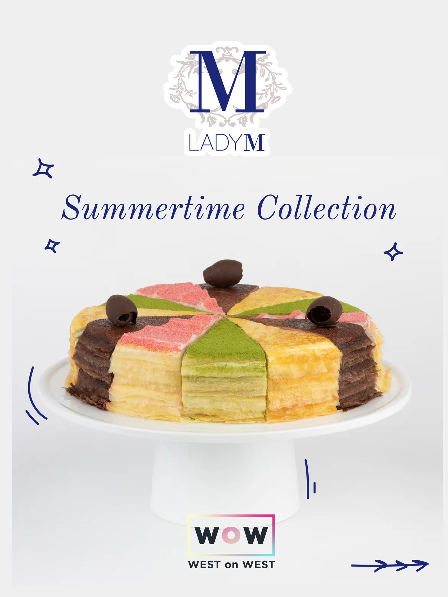 Four flavors. One unforgettable cake experience. 🍰✨
@ladymcakes limited-edition Slice of the Best: Summertime Collection is back for 2026, bringing together 12 slices of their iconic Mille Crêpes cakes in one elegant assortment. Enjoy three slices each of Signature, Green Tea, Chocolate, and Strawberry Swirl, perfect for sharing, gifting, or treating yourself all summer long.
Available for a limited time through July, while supplies last.
📍 Lady M Cake Boutique | 12270 Westheimer Rd, Houston, TX 77077
