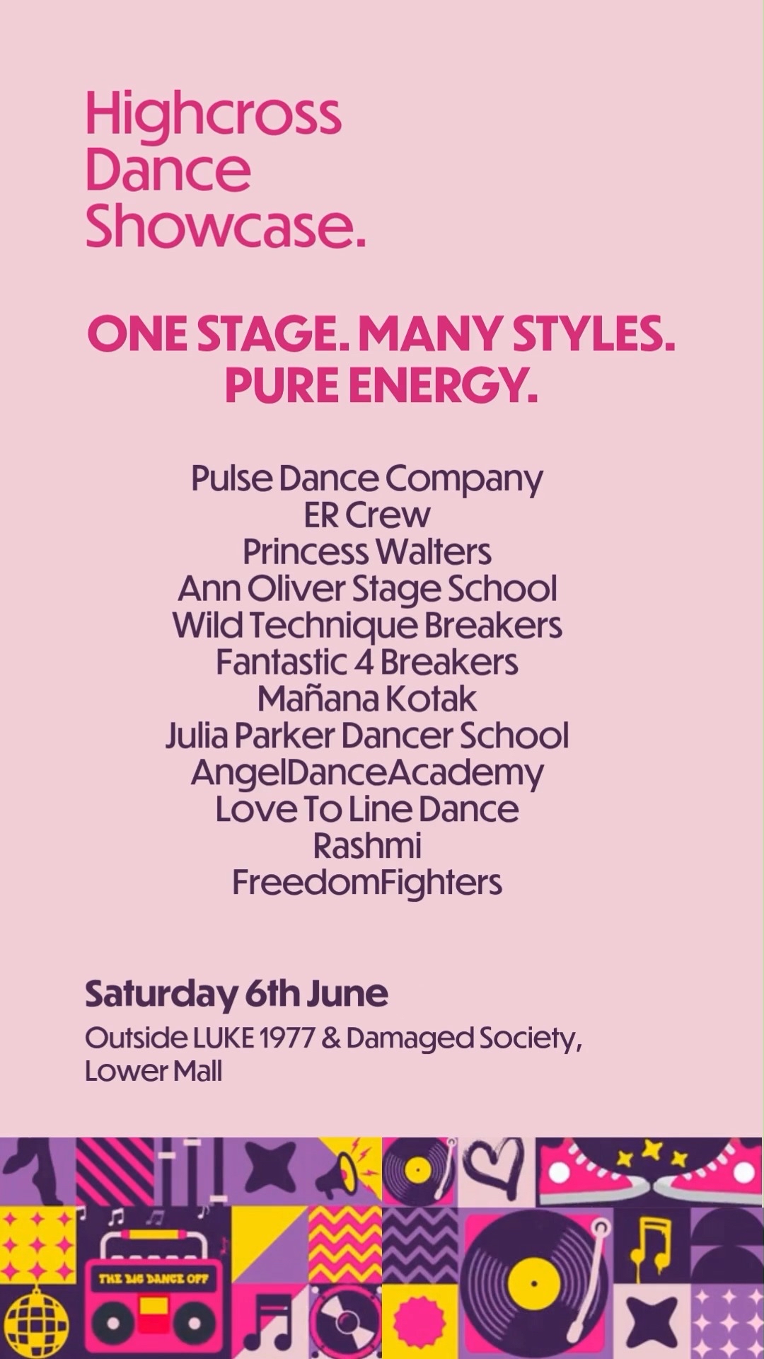 Highcross Dance Showcase🌟🕺
Join us at Highcross Leicester on 📅 6th June for an exciting Dance Showcase celebrating local talent!💃✨
Featuring incredible community groups, talented solo artists, dance schools, and colleges, this vibrant event is packed with energy, creativity, and passion! 🎭🔥
Come along, support the performers, and experience an unforgettable day of dance in the heart of Leicester! ❤️🎶
📍 Highcross Leicester
📅 6th June
⏰ 1:00 PM – 4:00 PM
🎟️ FREE to watch – everyone is welcome!
A huge THANK YOU to everyone who submitted an application and congratulations to those who have been selected to perform! 👏🎉 It's going to be a spectacular day of celebration, talent, and community spirit. 🌟
#Highcross #Leicester #Danceshowcase #LocalTalent #CommunityEvents #SupportLocal #PerformingArts #DanceLife #LeicesterEvents