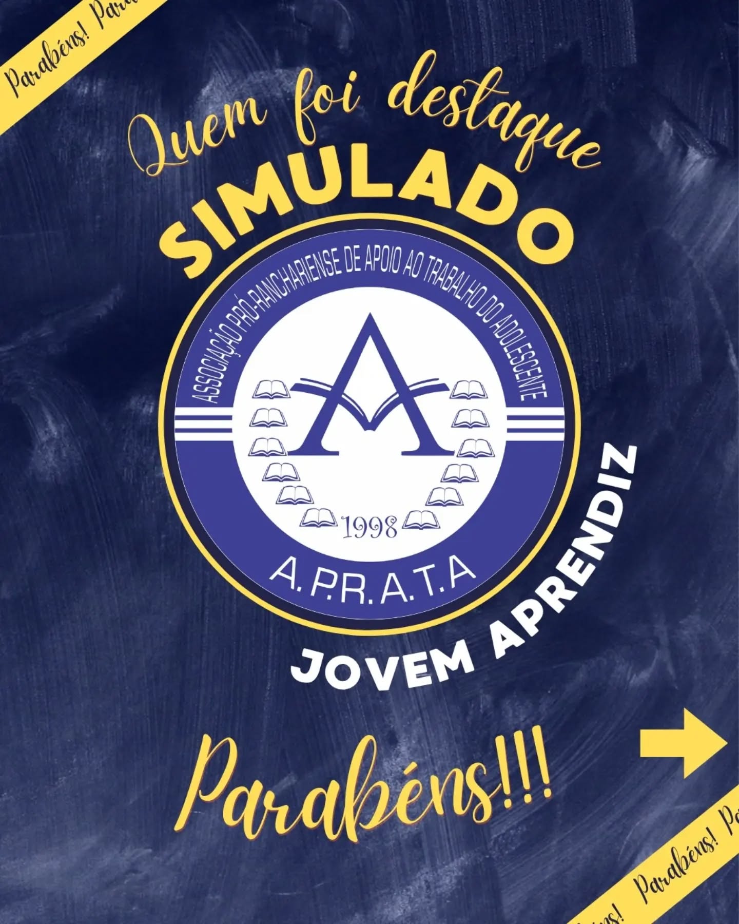 🏆📚 Premiação do Simulado Jovem Aprendiz 📚🏆
Parabenizamos todos os aprendizes que participaram do simulado com dedicação, compromisso e muita determinação!
