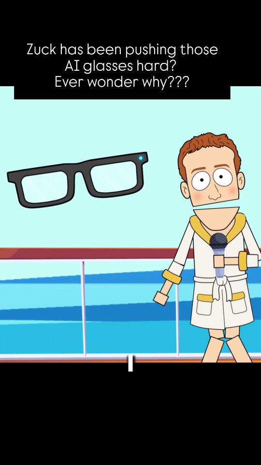 Comment "little" and I'll send you the link to the full music video. Custom animation, baby. This ain't to AI sh*t.
Who's rocking those new M*ta AI gl*sses???
Be honest?
New music video is up dissing the Luck, Bezos, and Musk.
check it out on YouTube!