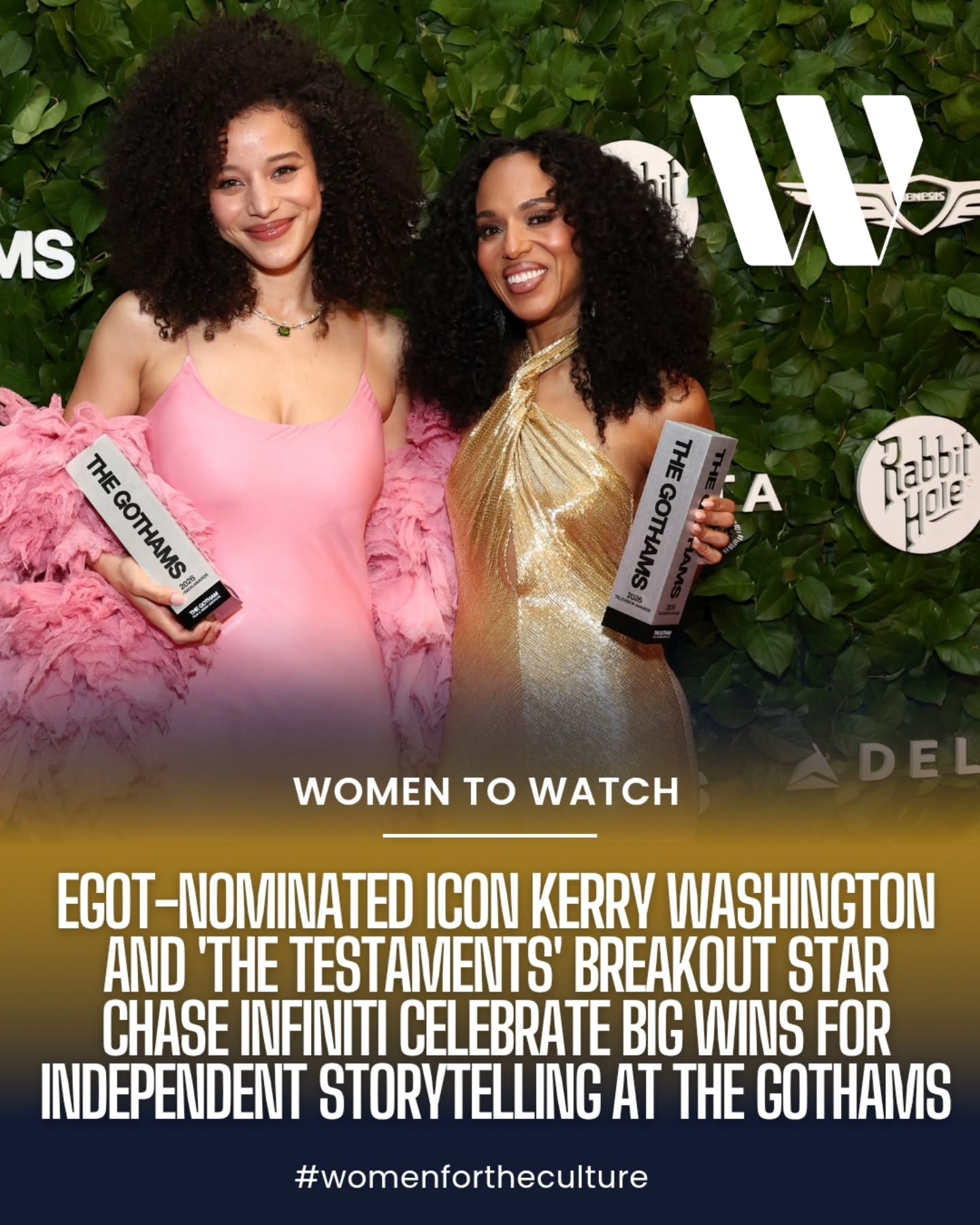 It’s the sisterhood for us. 🥹🖤 The #GothamAwards completely set the stage for independent storytelling, but what stole our hearts was the sheer community, love, and protection filling the room.
From icons Danielle Brooks and Erika Alexander presenting Chase Infiniti with her history-making win, to Kerry Washington accepting the Spotlight Tribute and linking up with her Imperfect Women co-star Kate Mara, #TheGothams reminded us why community is everything in this industry!
Swipe for the pure joy behind the scenes! This is what happens when independent creators are nurtured, celebrated, and given their flowers in real-time! Which slide gives you the biggest smile? 💫
📸 Dimitrios Kambouris + Cindy Ord/Getty Images for The Gotham Film & Media Institute
#Gotham #KerryWashington #chaseinfiniti