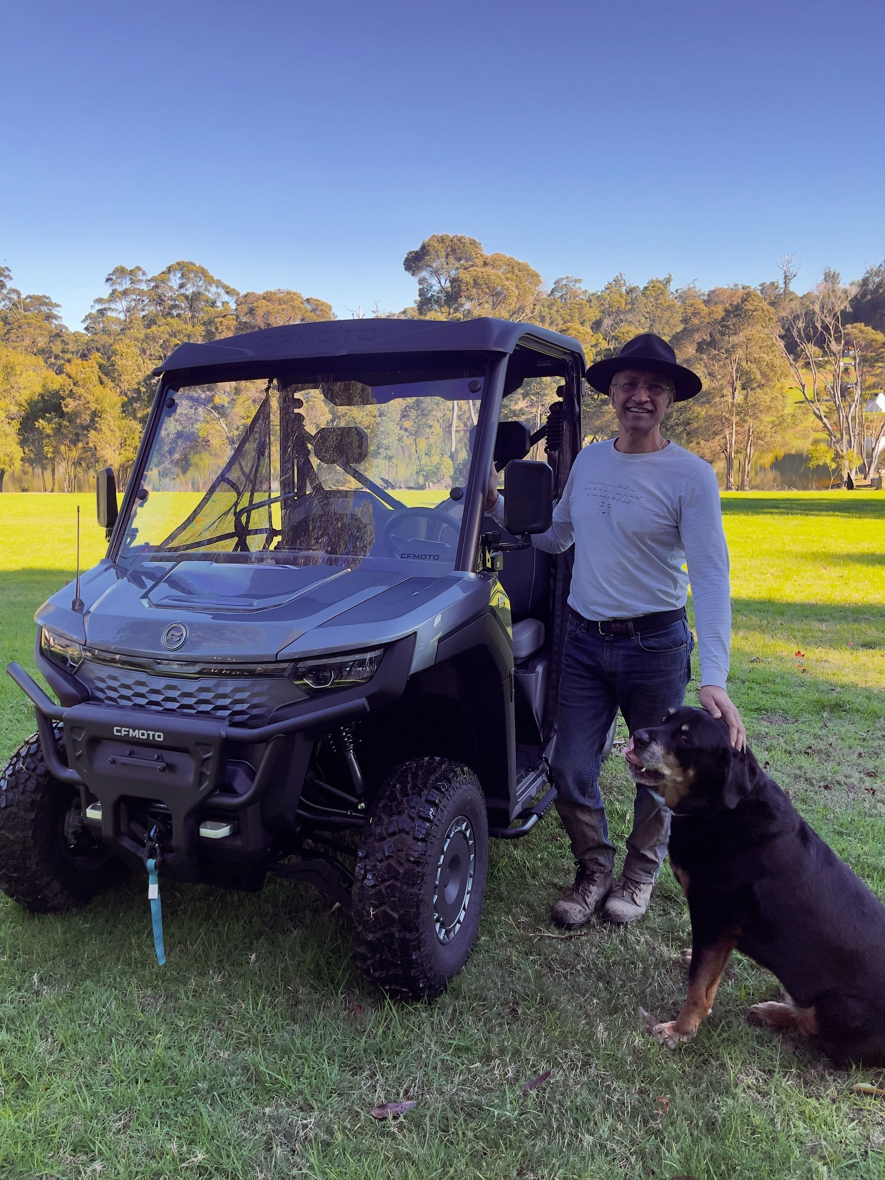 Electric ⚡️ Silent 🔇 Big Power 💪🏼
The brand new CFMoto U6 EV UTV enjoys silent operation, 100% battery powered and low running costs (plus with a top speed of 80Km/h it packs some serious power!)
The perfect solution for farms, acreage properties, accommodation providers and businesses that need reliable transport ‘without the noise.’
Phillip was all smiles taking delivery for Pemberton’s Lakeview Chalets, the perfect addition and ensuring no impact on guests while getting work done.
@cfmoto_australia
#utv #ev #pemberton #manjimup #cfmoto