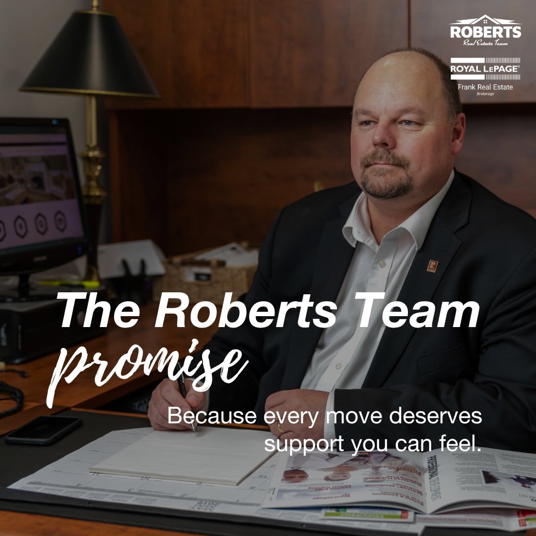 Real estate can feel overwhelming at times — especially when there are big decisions, unknowns, and important life transitions involved. 🏡✨
At The Roberts Team, we believe our role is about more than buying or selling a home. It’s about helping our clients feel informed, supported, and confident throughout the entire process.
That’s why our promise is rooted in clear communication, thoughtful guidance, and genuine care every step of the way.
📲 Thinking about your next move? We’re here whenever you’re ready.
#TheRobertsTeam #RoyalLePageFrank #OurPromise #RealEstateWithCare #HomeJourney