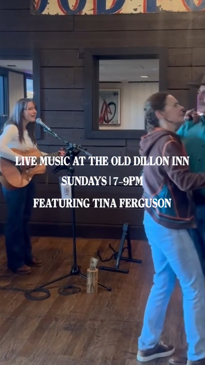 Sunday nights at ODI ๐ถ
Live music with Tina Ferguson, dancing, drinks, and the perfect excuse to stay out a little longer.
Join us Sunday from 7โ9PM at the Old Dillon Inn inside Bluebird Market.
#OldDillonInn #BluebirdMarket #SilverthorneCO #LiveMusicColorado #SummitCountyEvents @olddilloninn_ba @SilverthorneColorado @thesummitchamber @outletsatsilverthorne