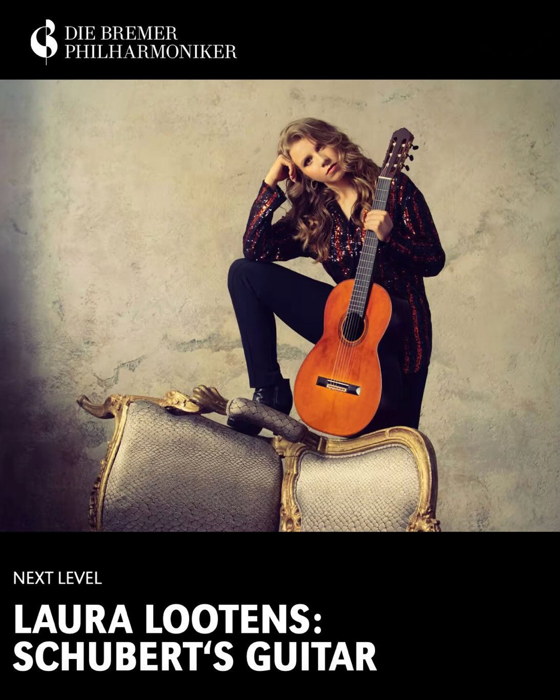 I’m incredibly excited to announce my debut with the @bremerphilharmoniker this fall!
This concert is especially close to my heart: An entire evening dedicated to the guitar, exploring the instrument through a variety of musical settings and perspectives. From Schubert’s Vienna and the Romantic spirit echoed in Ponce’s “Sonata Romántica” to the rich traditions of Spain, the guitar takes center stage, revealing just how versatile, expressive, and powerful it can be.
This project is part of the Next Level series: rethinking the classical concert experience, breaking conventions, and creating a more direct connection between musicians and audience.
I can’t wait to share this special evening with you and the fantastic musicians of the Bremer Philharmoniker.
🎟️ Tickets are available now, link in bio!
See you there! ❤️