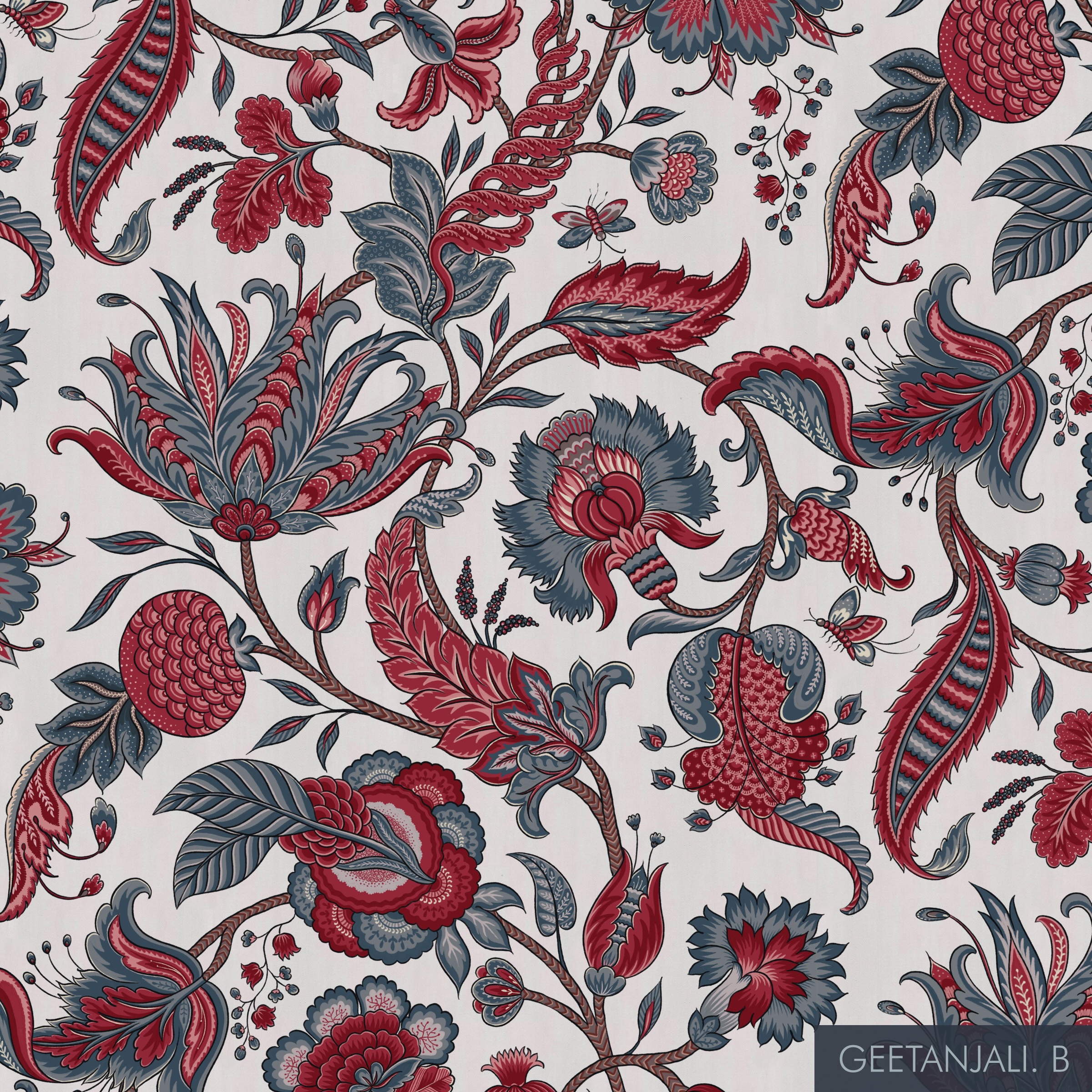 Heritage Chintz bloom is my entry for this week’s Spoonflower design challenge theme Chintz Revival.. loved working on this one! Many more color options coming soon! 💕❤️💓
Available for licensing and sale in my @spoonflower shop ❤️
.
.
#spoonflowerdesignchallenge #spoonflowerchallenge #surfacepatterndesigner #chintz #patternlicensing