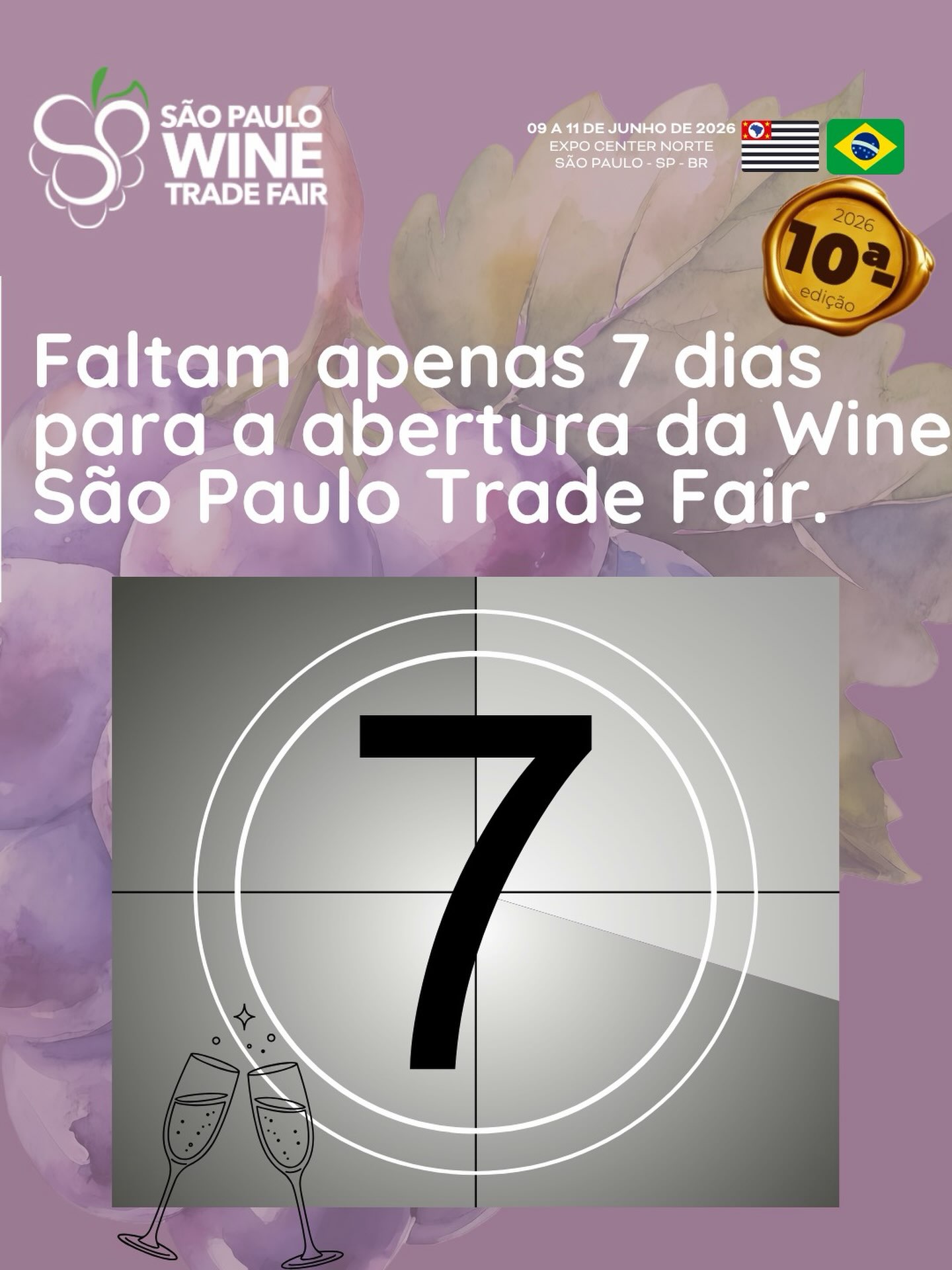 Se o seu objetivo para o segundo semestre é abastecer seu estoque, fechar parcerias direto com produtores/importadores e entender as novas tendências de mercado, seu lugar é aqui. As inscrições antecipadas estão na reta final.
O mercado não espera. Garanta sua credencial de negócios gratuita pelo link na bio antes que os prazos de antecipação se encerrem.
If your goal for the second half of the year is to restock your inventory, close deals directly with producers/importers, and understand the new market trends, this is the place to be. Early registration is in its final days.
The market doesn’t wait. Secure your free business badge via the link in our bio before the early registration deadline closes.
