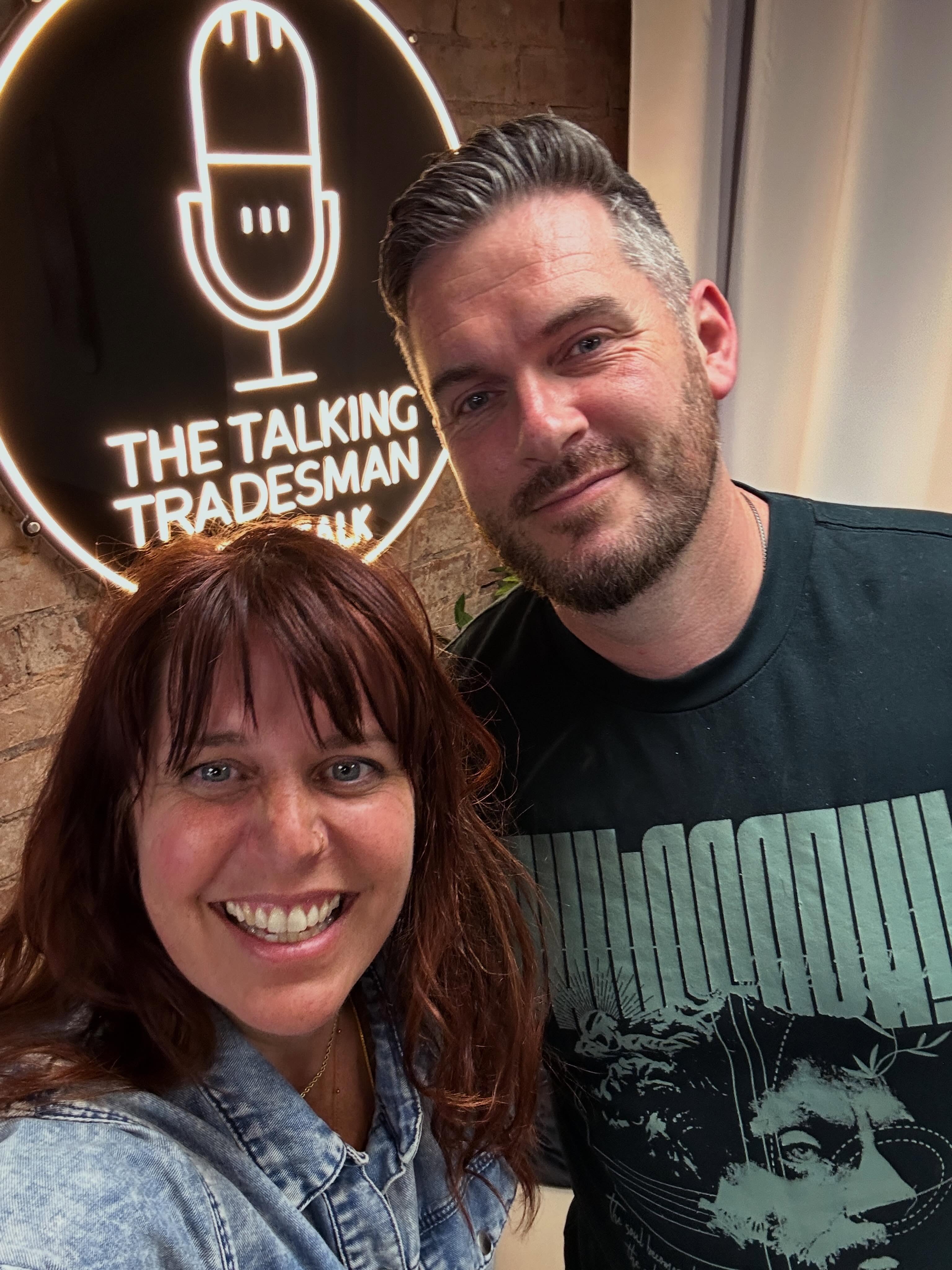 Today I met an extraordinary human: Russ Payne aka @the_talking_tradesman
We talked non-stop for 2.5 hours (don’t worry, it won’t ALL go on the podcast!) and we could have talked for hours more.
So so good to meet you Russ
Thank you for having me 🙏🏼
You’re creating much-needed waves 🌊
Can’t wait for our panel at @installershow with @james.roffey @the_zito_run_podcast