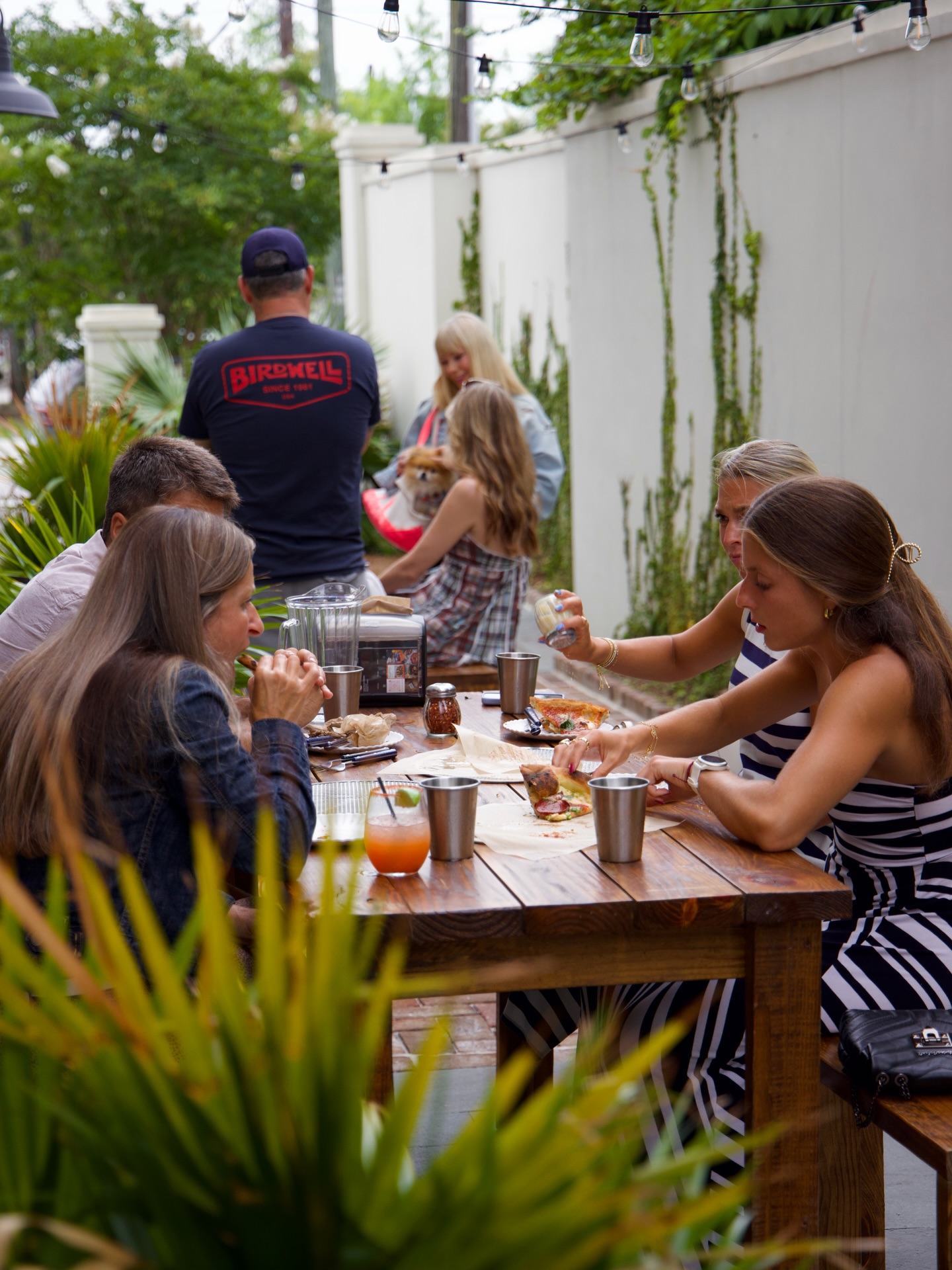 Did you know we have a patio? Sit back and enjoy some drinks and your favorite pizza with friends. Tucked away from the hustle and bustle of everything, we offer a more laidback pace.
Send to someone you want to bring