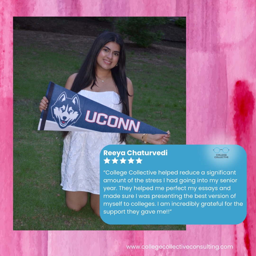 Reeya, you’re gonna thrive at UConn! Thanks so much for the kind words ☺️
🚀 We love helping students navigate the college admissions process.
✅ We provide custom support to make sure we meet YOUR precise needs.
🔗 Check out our bio to sign up for a ✨ FREE✨ consult!
#collegeadmissions #collegeapplications #setgoals #studentsupport highschool