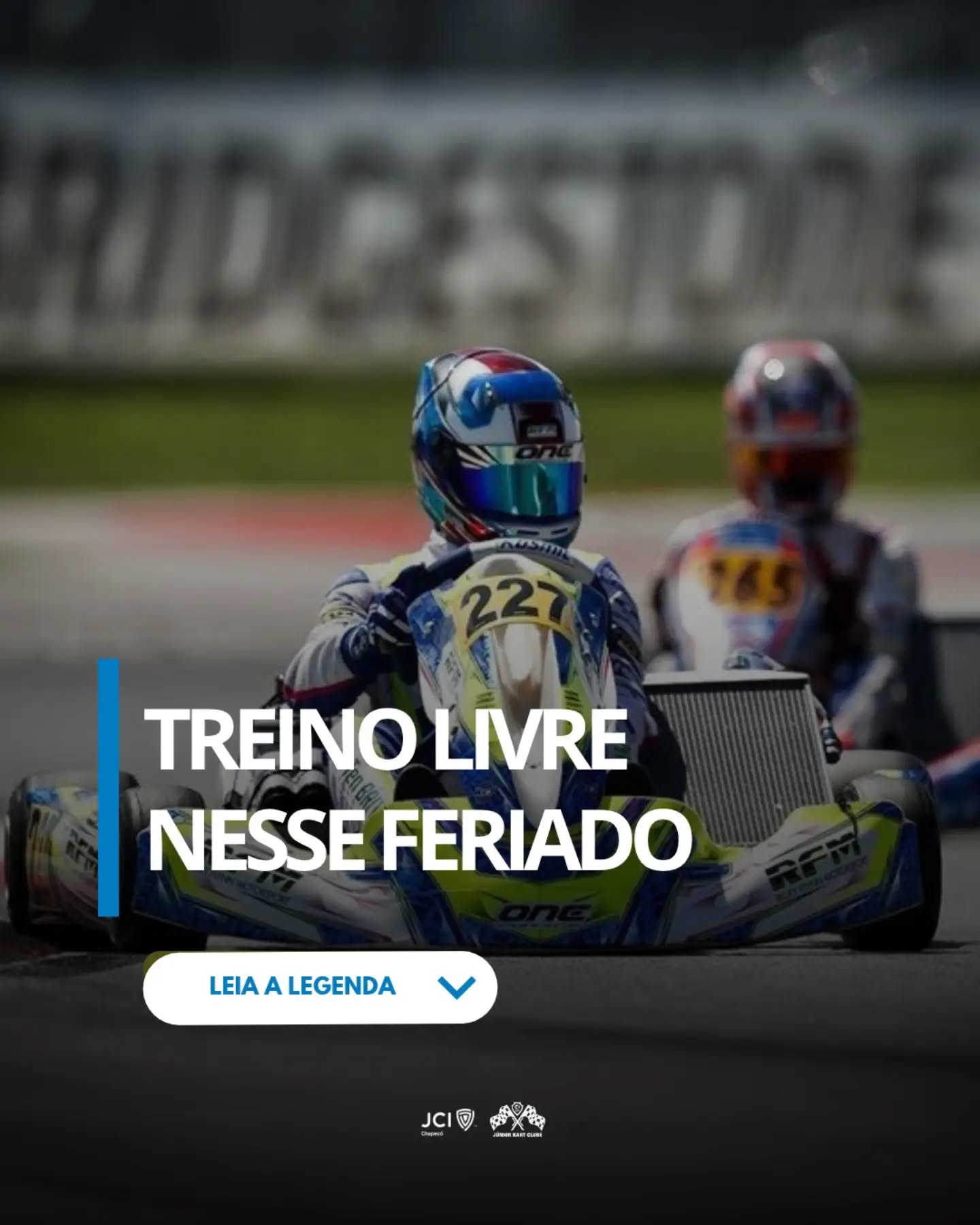 A pista vai abrir nesse feriado, 04/06 para treino livre e agora é com você.
⏰ 07h às 17h
💰 Diária: R$150
💳 Mensal: R$350
⚠ Uso exclusivo para pilotos com kart próprio
Menores devem estar acompanhados por responsáve
l
📲 Informações: (49) 98867-4343 ou 49 99803-8115 e DM
🏁 Chegou a hora de sair da vontade e ir pra pista.