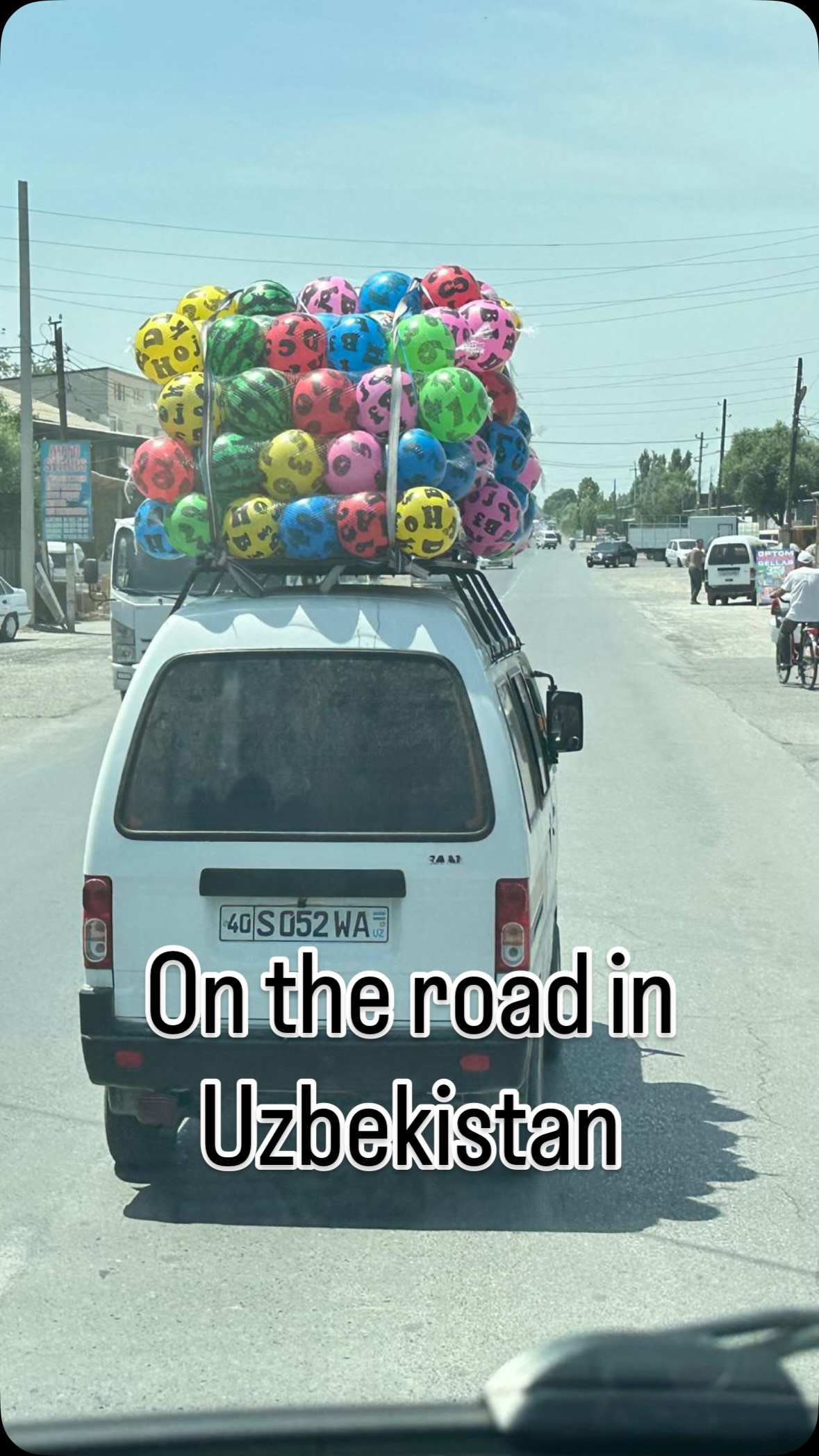 The Uzbek people are wonderfully and inquisitive about our journey but behind a steering wheel they are crazy!