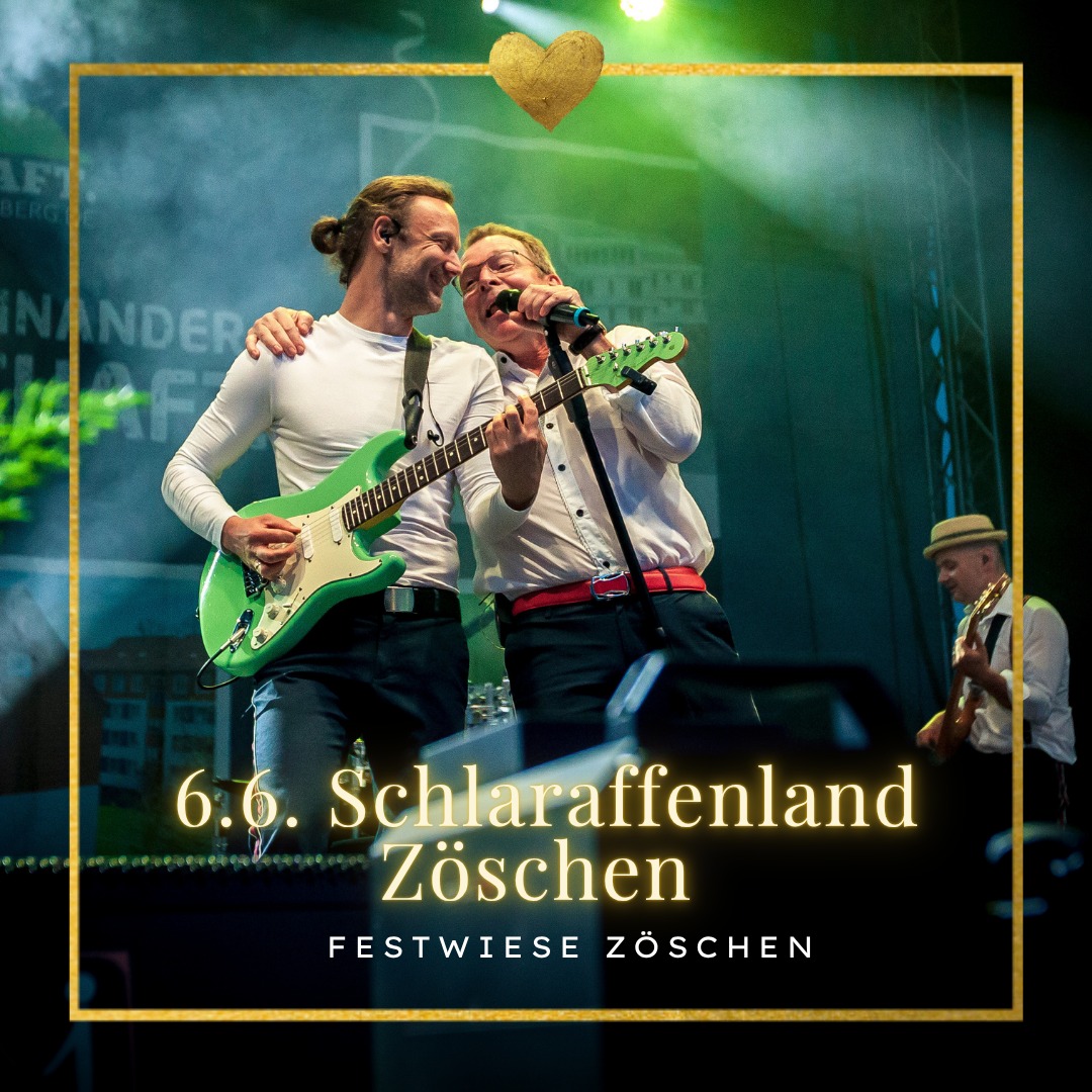 💜 6. Juni: Wir heizen euch kräftig beim 5. Schlaraffenland Zöschen mit dem traditionellen Kuchenessen auf der Festwiese ab 20 Uhr in Zöschen ein. 🔥
Kommt gern vorbei, esst und feiert mit uns! 🫶🏻
@kuchenessenzoeschen
#nightfeverbandleipzig #livemusikleipzig #leipzig #junitermine #livemusic #bandontour