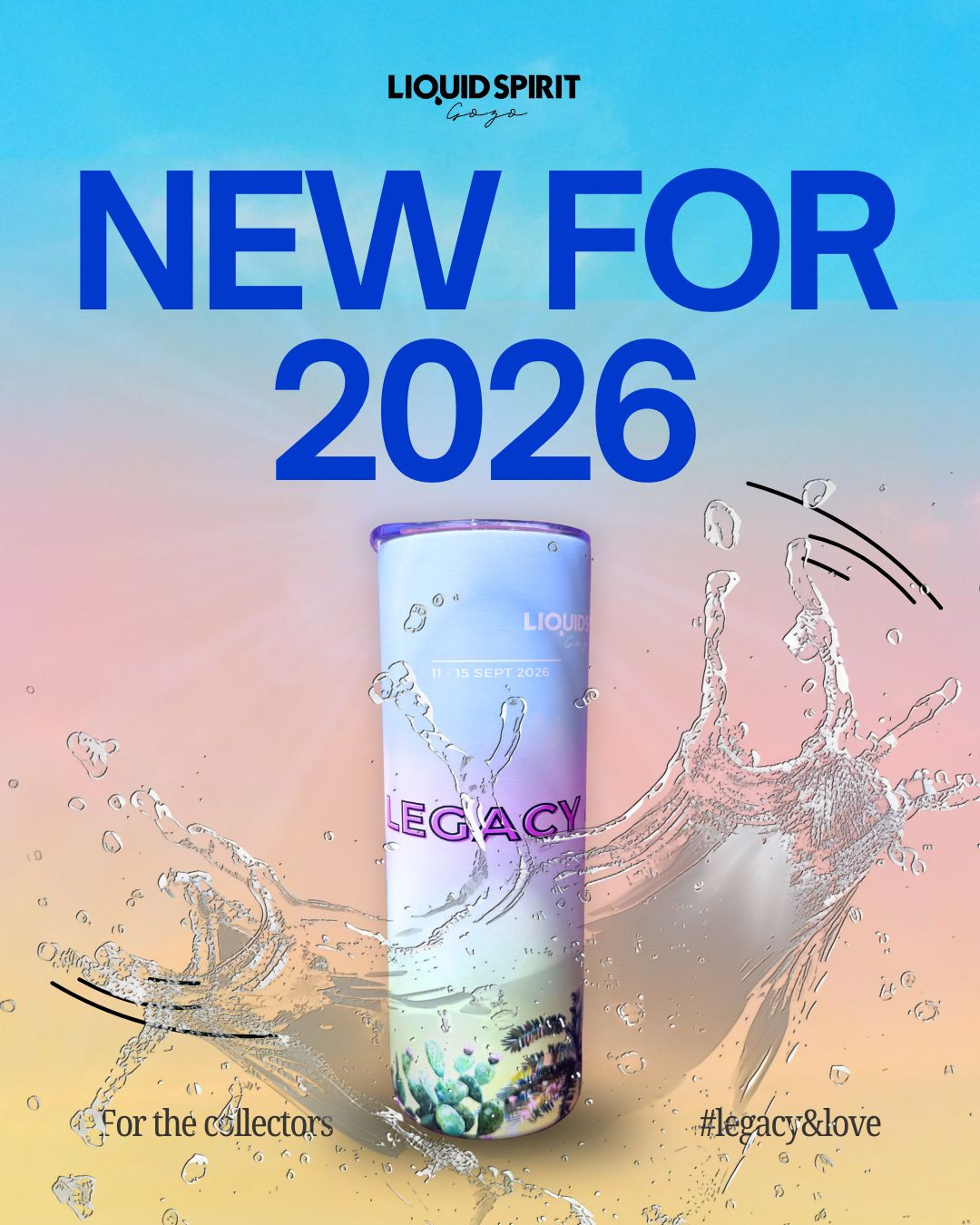 Our Limited Edition 2026 Merch has landed.
Grab yours before it disappears into someone else’s suitcase!
🩵 Thermal Cup
🩵 Fan
🩵 Tank
🩵 Unisex Tee
🩵 Cap
🩵 Bumbag
Limited stock across all items. Once they’re gone, they’re gone.
www.liquidspiritgozo.com